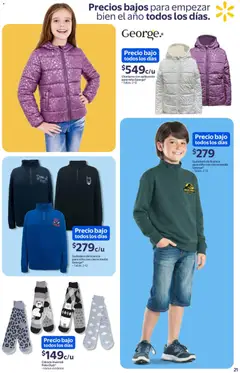 Vista previa de Walmart folleto, nuevo folleto de la tienda, válido en México a partir del 01.01.2026 | Página: 21 | Productos: Chamarra, Sudadera