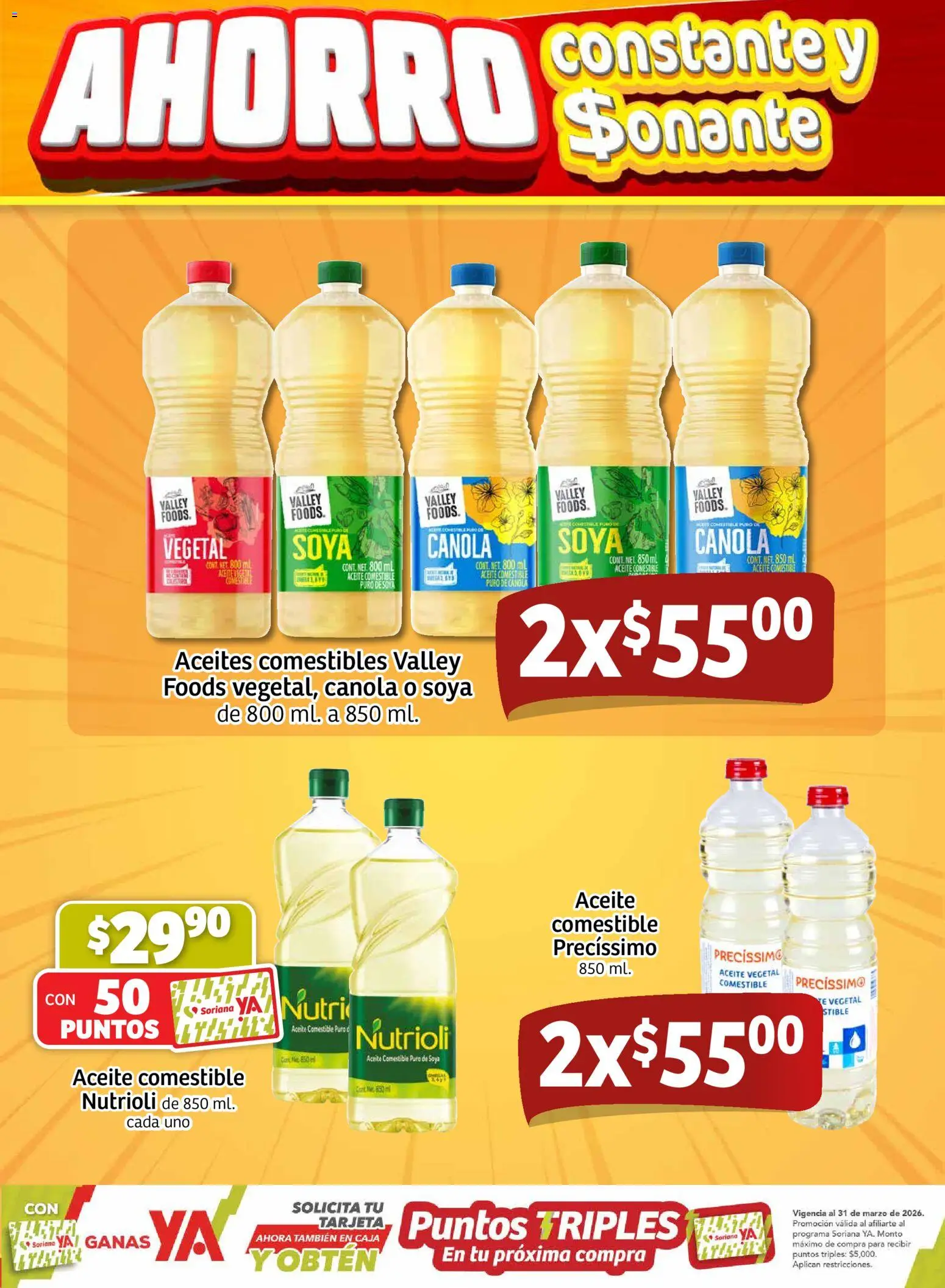 Nuevas ofertas de Soriana válidas en toda la República Mexicana desde el 19.02.2026. ¡Encuentra las mejores ofertas en Soriana - Fin de Semana Mercado: Coah, Chih y Dur! | Página: 3 | Productos: Sopa, Aceite, Caja