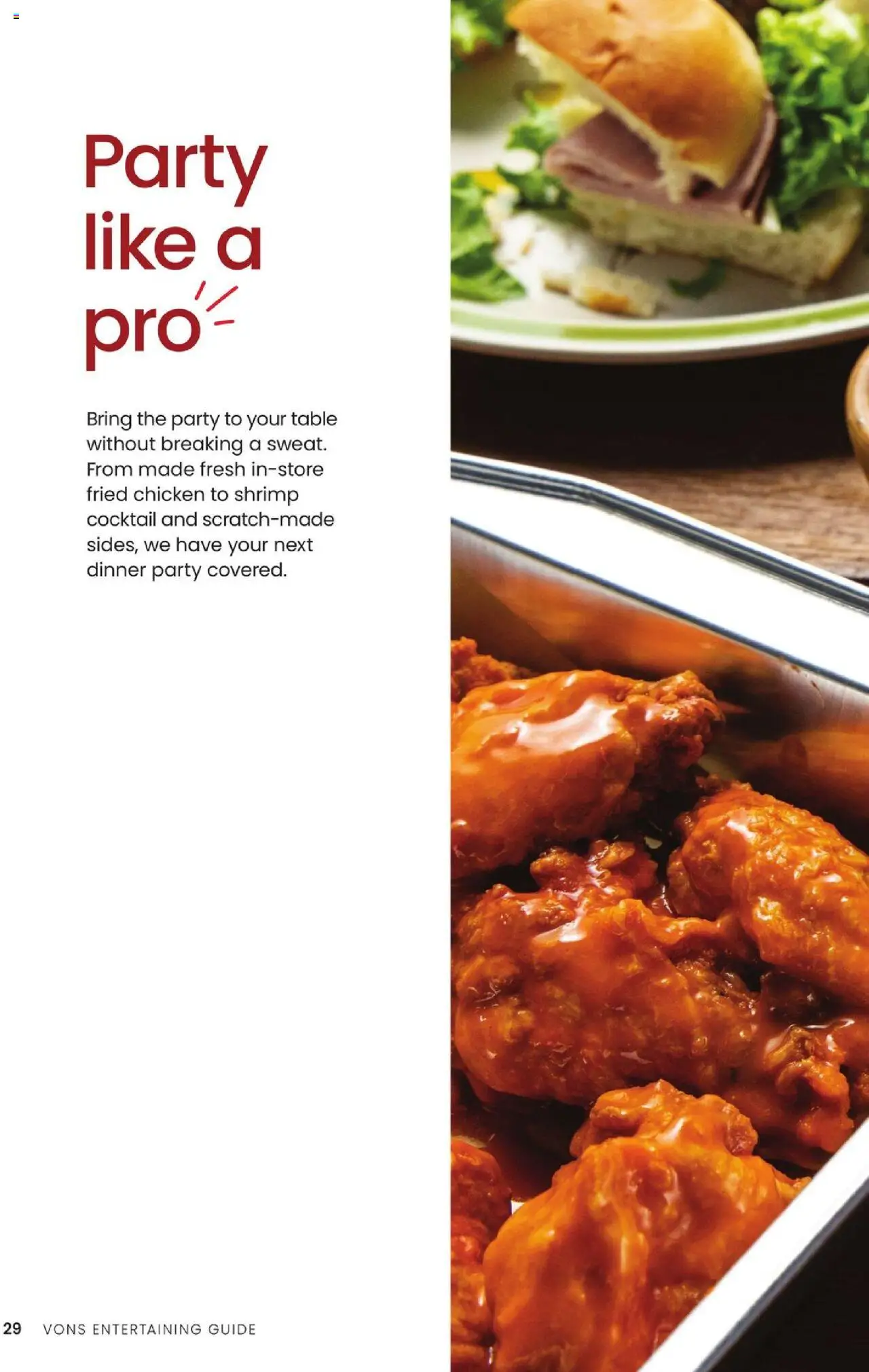 Vons Entertaining Guide - valid from 23.04.2025 | Page: 30 | Products: Table