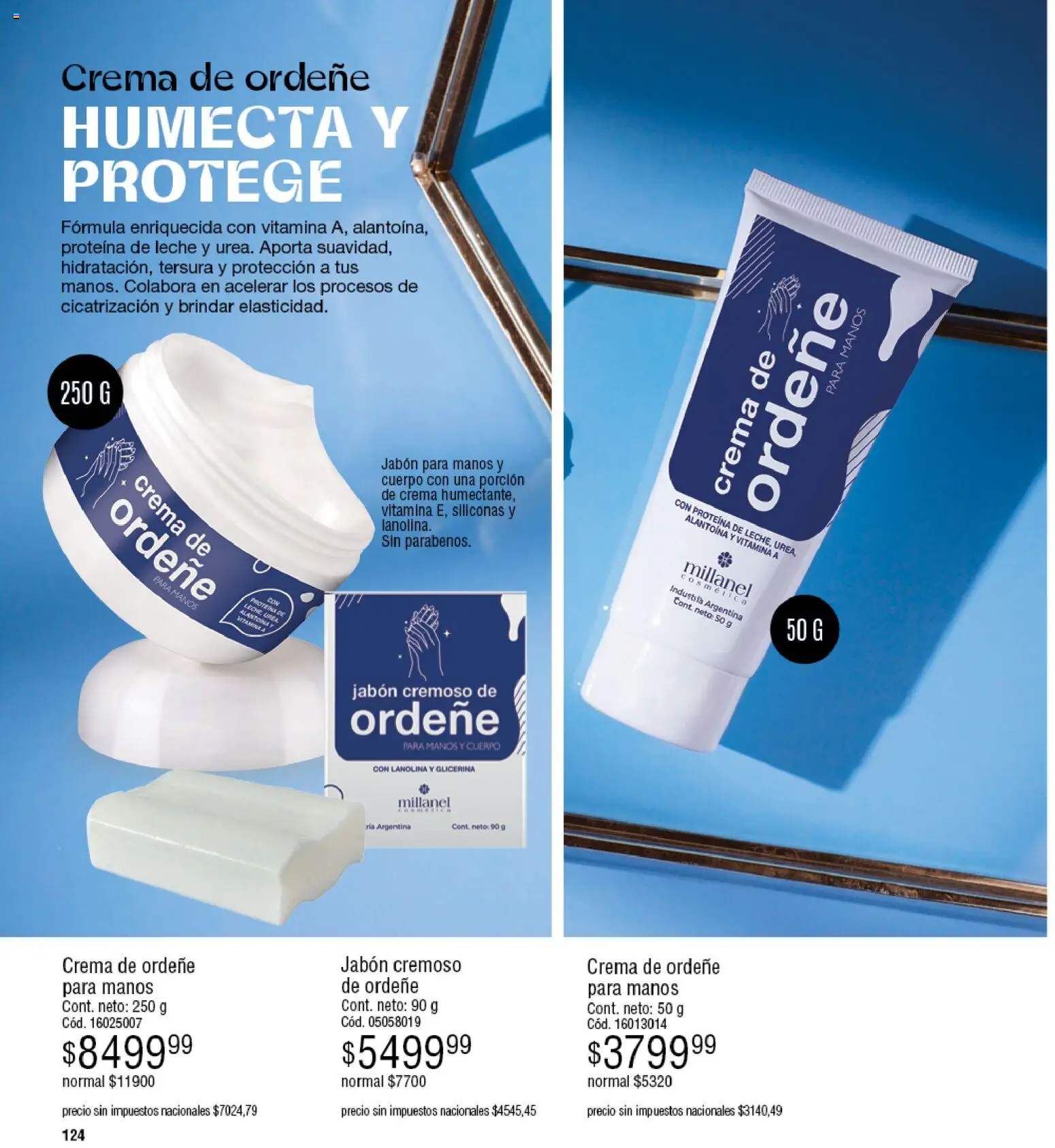 Millanel - Catálogo │ válido desde el 02.03.2026 | Página: 124 | Productos: Jabón, Leche, Crema
