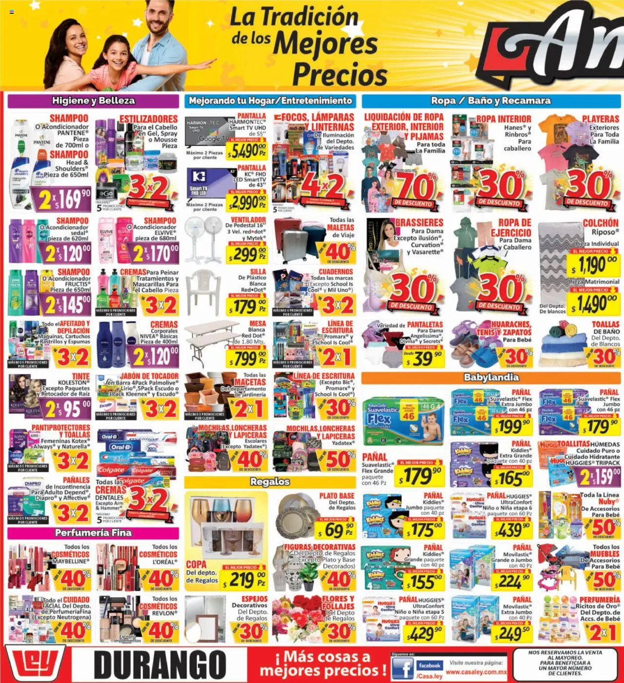 Nuevas ofertas de Casa Ley válidas en toda la República Mexicana desde el 11.09.2025. ¡Encuentra las mejores ofertas en Casa Ley - Folleto Autoservicio! | Página: 3 | Productos: Ventilador, Ropa, Barra, Toallas