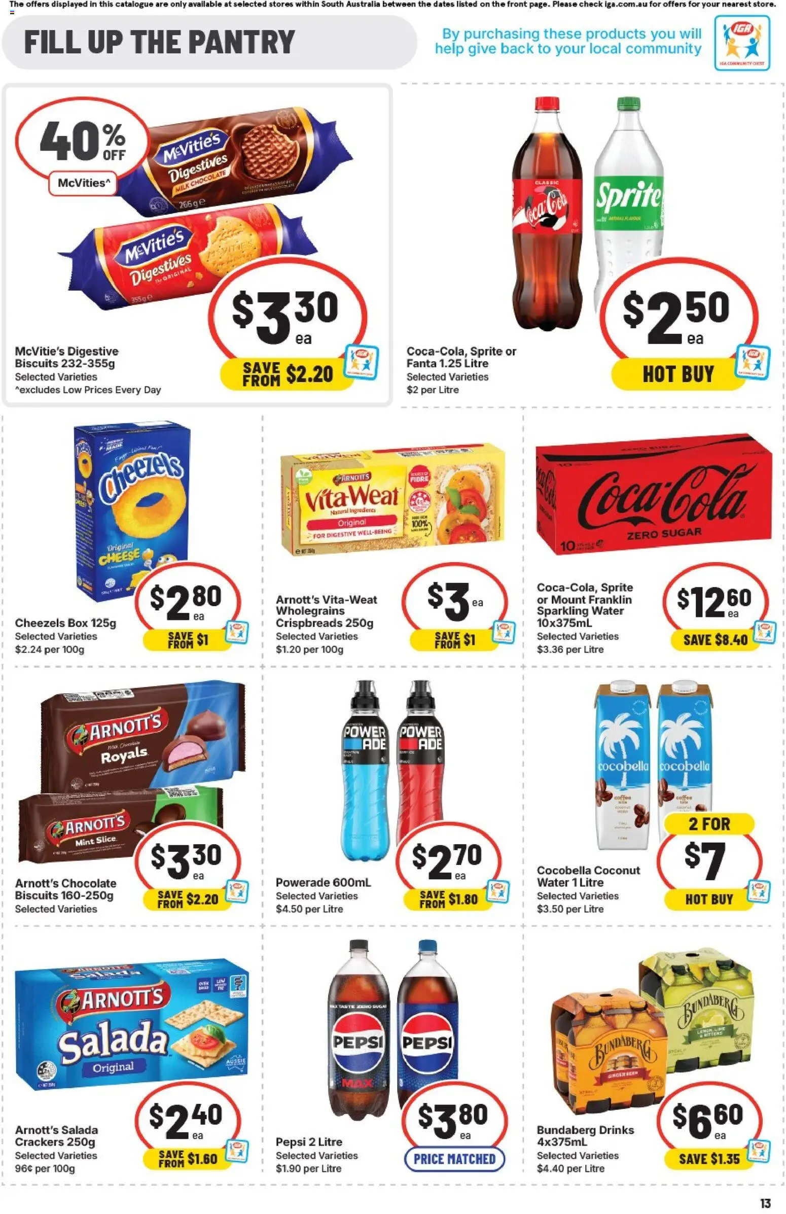 IGA catalogue - valid from 11.03.2026 | Page: 9 | Products: Box, Coffee, Chocolate, Coca Cola