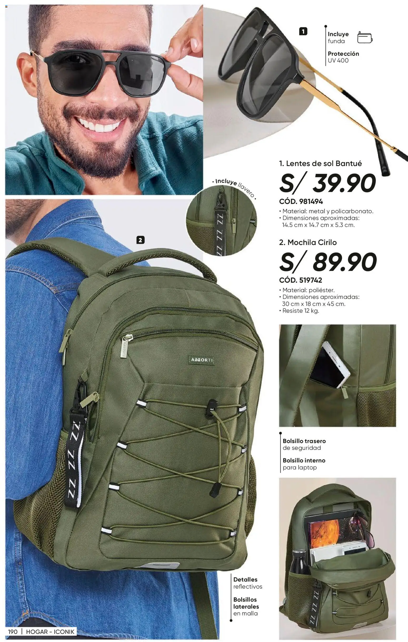 Catálogo Azzorti válido desde 26.01.2026 | Página: 191 | Productos: Mochila