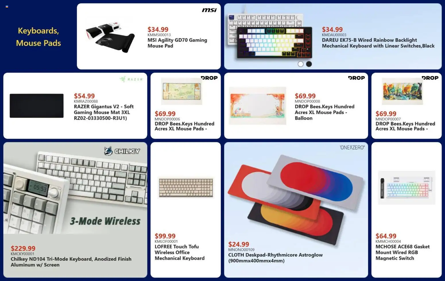 Canada Computers flyer valid from 27.03.2026 | Page: 14 | Products: Mouse, Keyboard