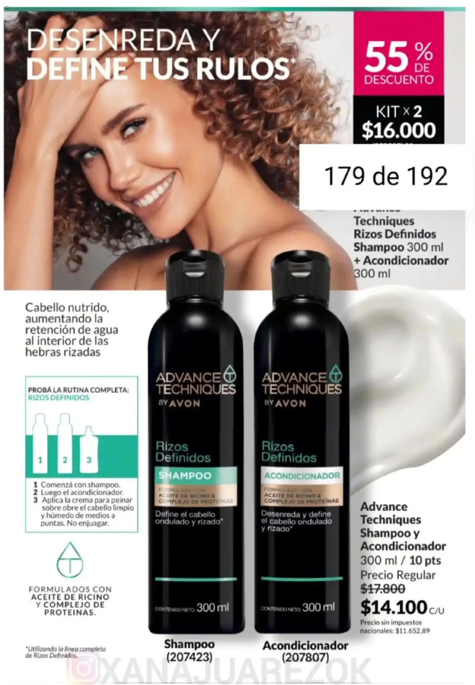 Avon - Campaña 3/2026 │ válido desde el 01.03.2026 | Página: 169 | Productos: Sobre, Aceite, Shampoo, Crema