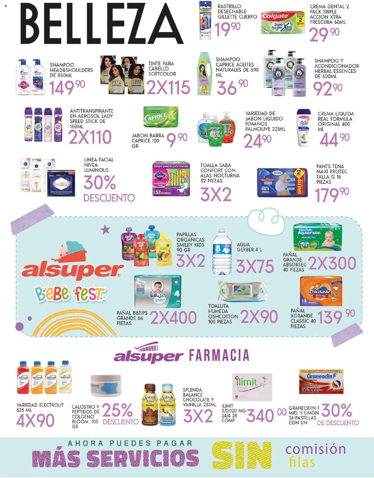 Nuevas ofertas de Alsuper válidas en toda la República Mexicana desde el 21.10.2025. ¡Encuentra las mejores ofertas en Alsuper folleto Laguna! | Página: 4 | Productos: Limón, Chocolate, Barra, Pants