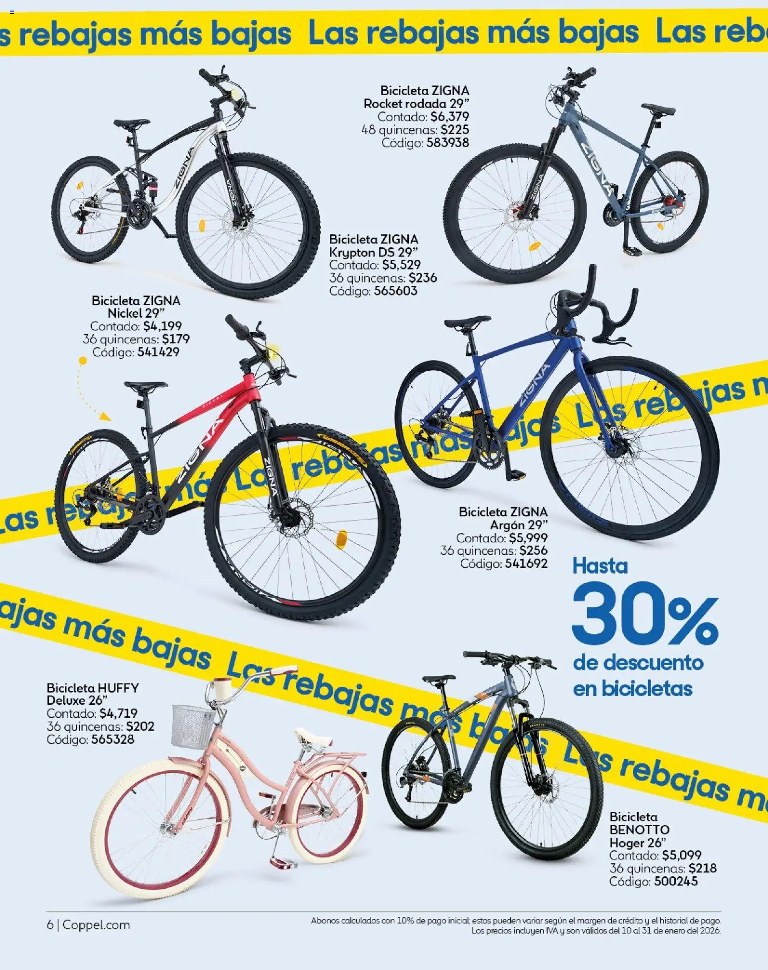 Nuevas ofertas de Coppel válidas en toda la República Mexicana desde el 10.01.2026. ¡Encuentra las mejores ofertas en Coppel catálogo Invierno! | Página: 7