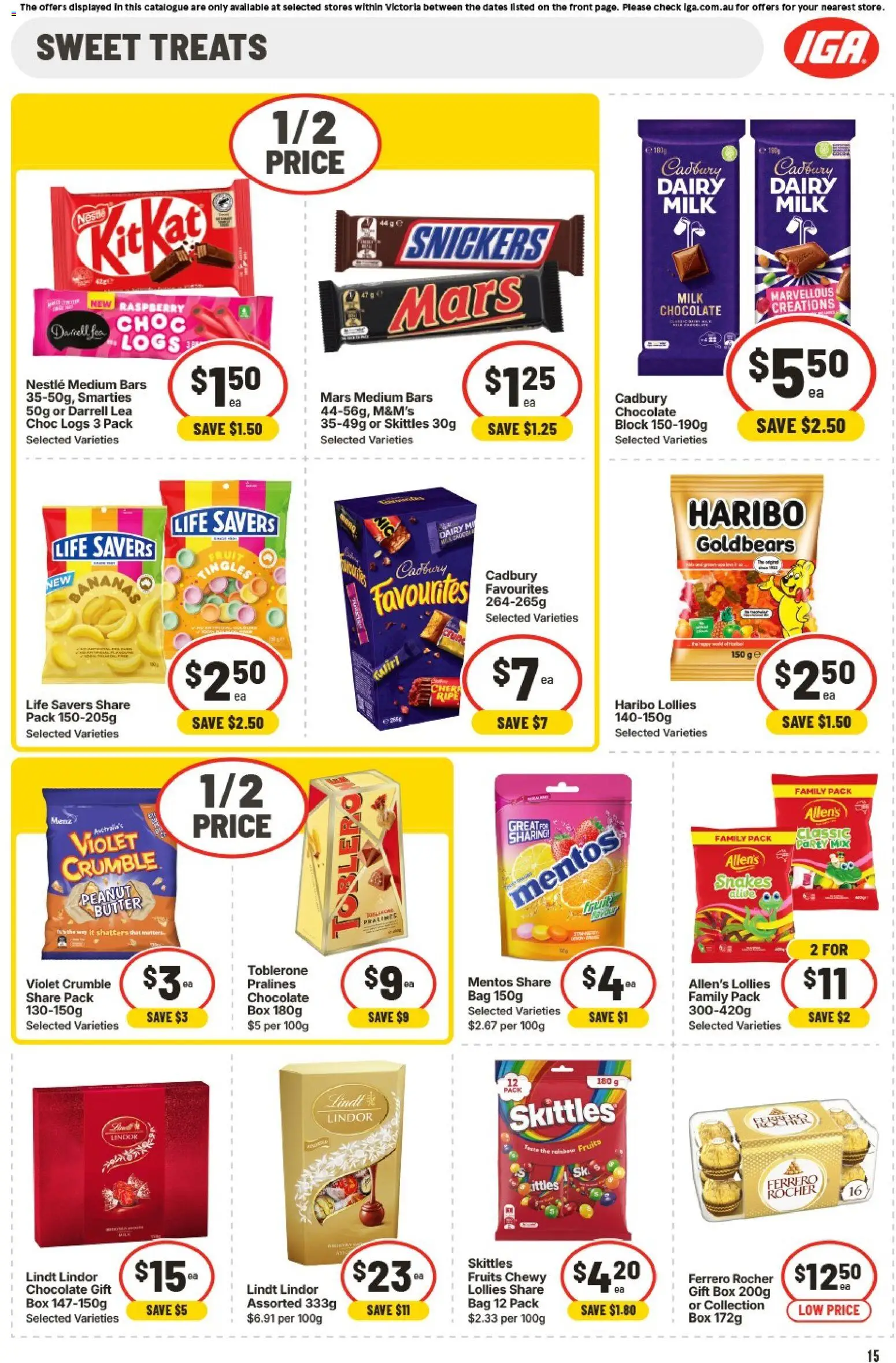 IGA catalogue - valid from 14.01.2026 | Page: 16 | Products: Box, Dairy, Lollies, Bag