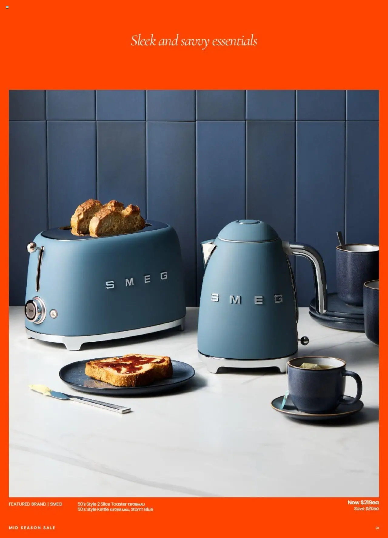 Myer catalogue - valid from 10.09.2025 | Page: 20 | Products: Kettle, Toaster