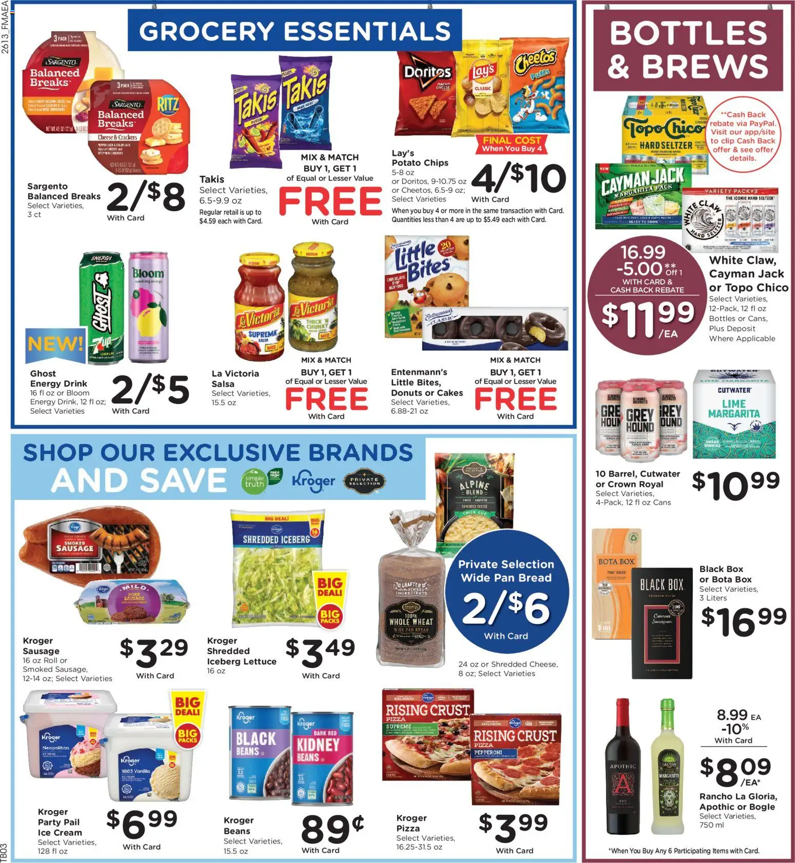 Fred Meyer Weekly Ad - valid from 29.04.2026 | Page: 10 | Products: Pan, Bread, Pizza, Sausage