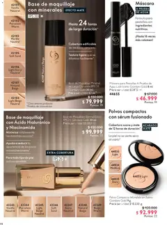 Oriflame - Catálogo 03 -  Vista previa de la revista de la tienda Oriflame valido desde el 14.02.2026 | Página: 44 | Productos: Polvo compacto, Base de maquillaje, Serum, Maquillaje