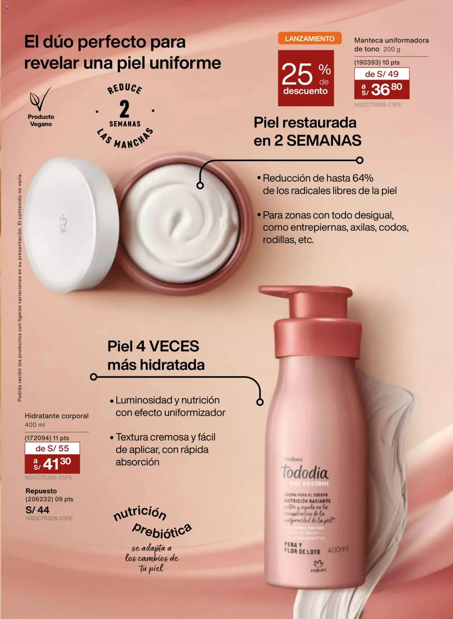 Catálogo Natura válido desde 18.02.2026 | Página: 98 | Productos: Crema para el cuerpo, Crema