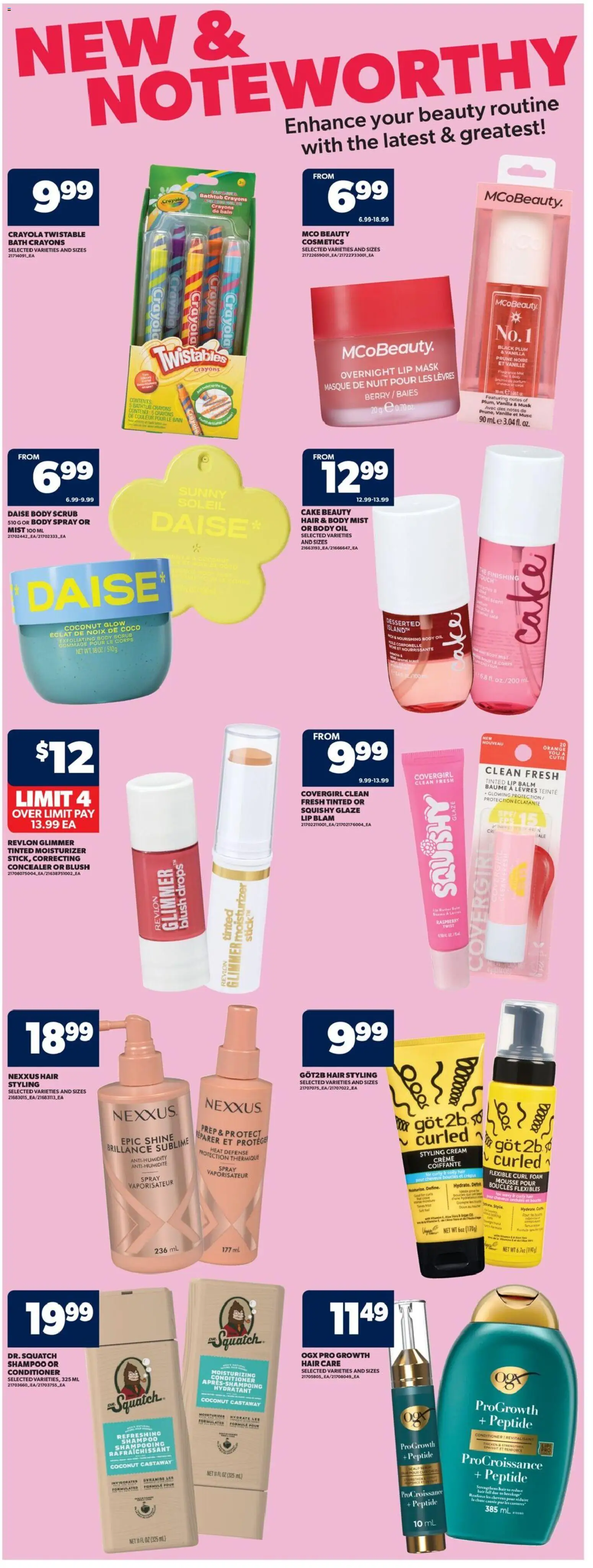 Real Canadian Superstore flyer valid from 19.03.2026 | Page: 32 | Products: Cream, Concealer, Bath, Oil