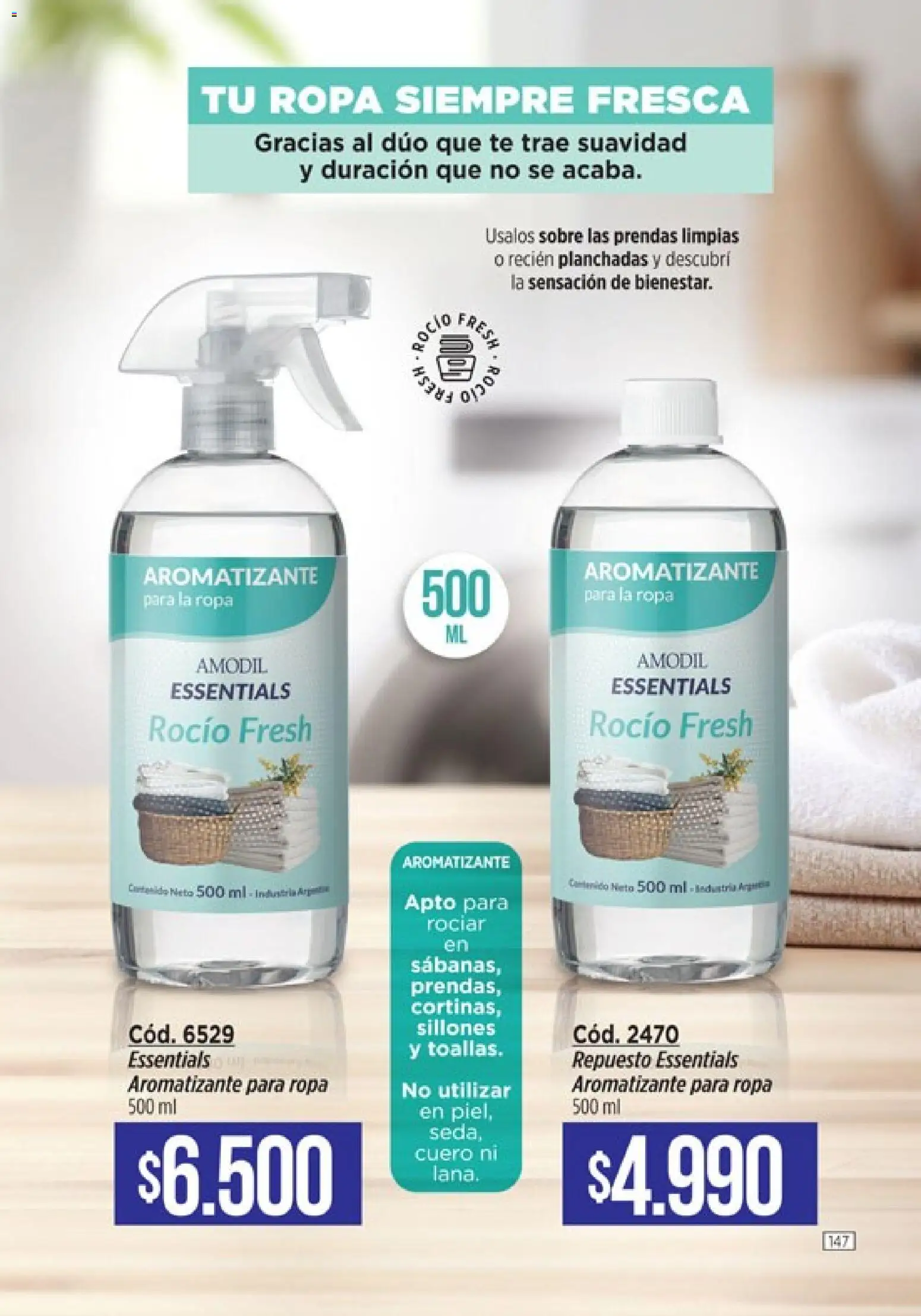 Catálogo Amodil Campaña 6 │ válido desde el 04.03.2026 | Página: 147 | Productos: Sobre, Ropa, Té