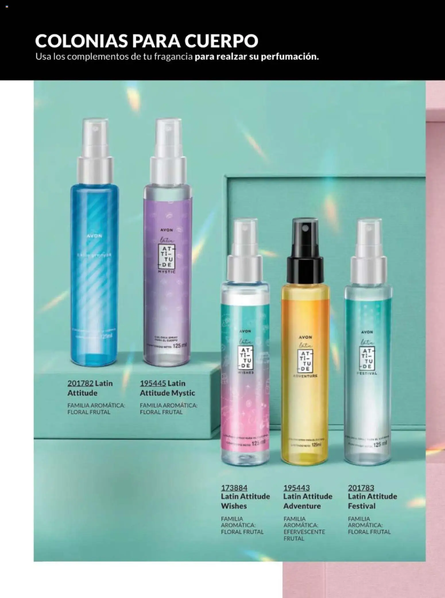 Nuevas ofertas de AVON válidas en toda la República Mexicana desde el 07.11.2025. ¡Encuentra las mejores ofertas en AVON campaña 17 2025! | Página: 64 | Productos: Fragancia