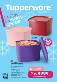 Vista previa Tupperware Folleto válido desde el 10.04.2026