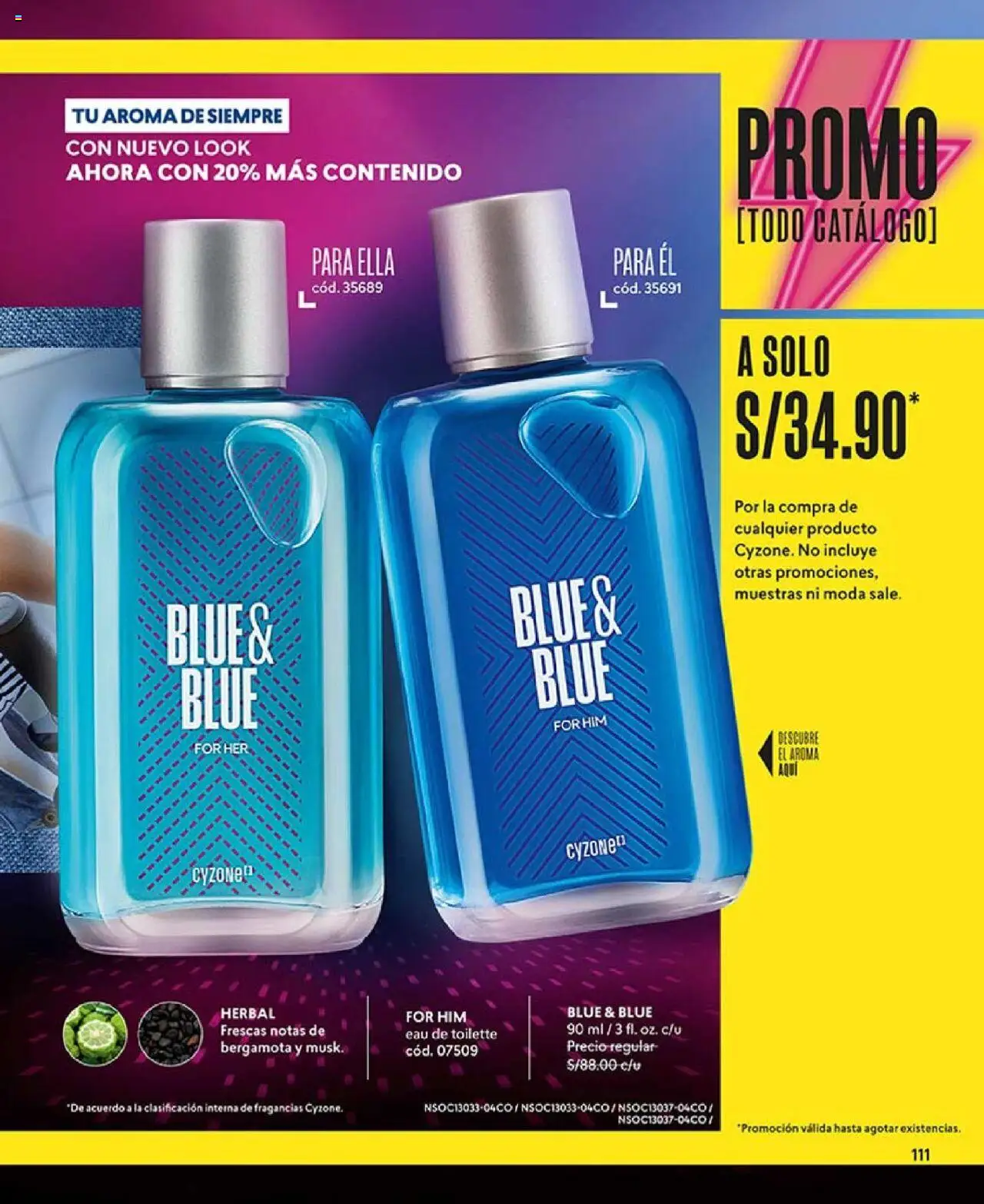 Catálogo CyZone válido desde 27.05.2025 | Página: 111 | Productos: EAU de Toilette