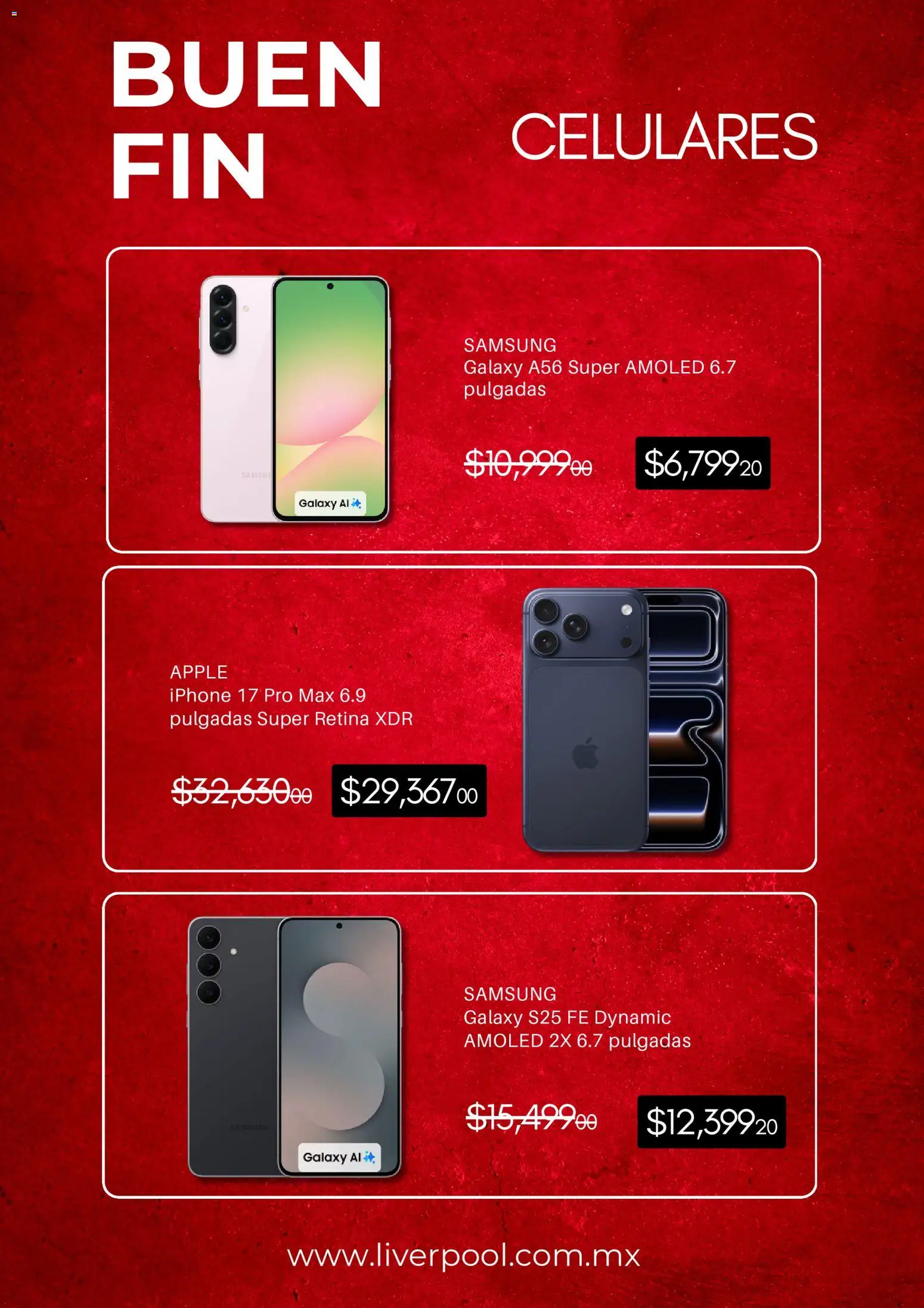 Nuevas ofertas de Liverpool válidas en toda la República Mexicana desde el 13.11.2025. ¡Encuentra las mejores ofertas en Liverpool Buen Fin ! | Página: 4