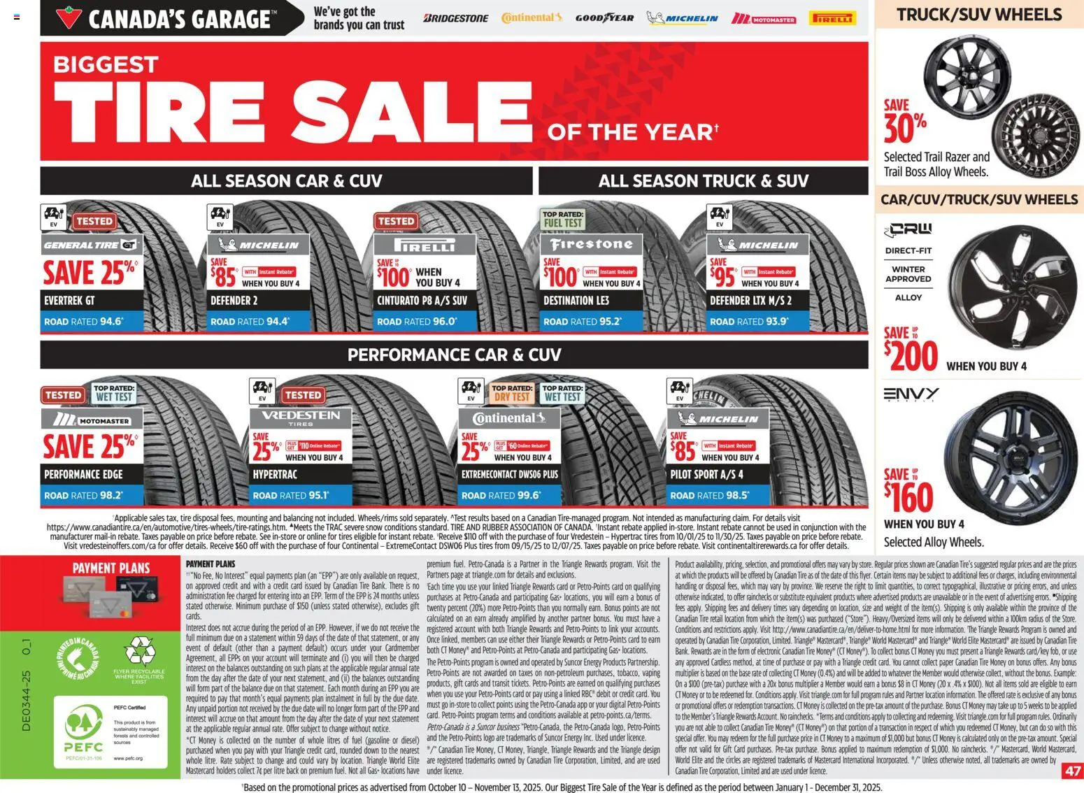 Canadian Tire flyer valid from 23.10.2025 | Page: 47