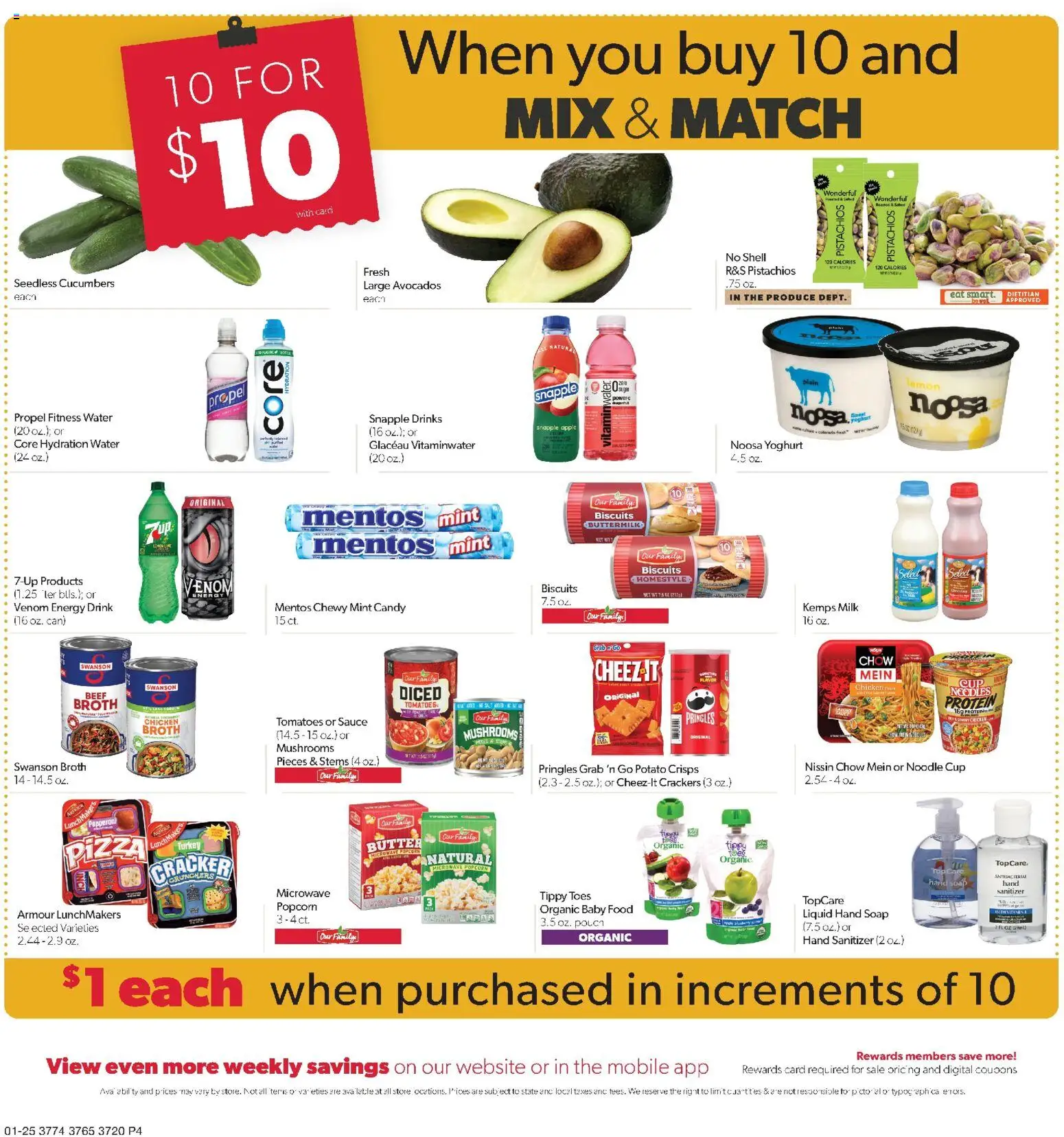 Family Fare Weekly Ad - valid from 25.01.2026 | Page: 4 | Products: Vitamin, Soap, Tomatoes, Lemon