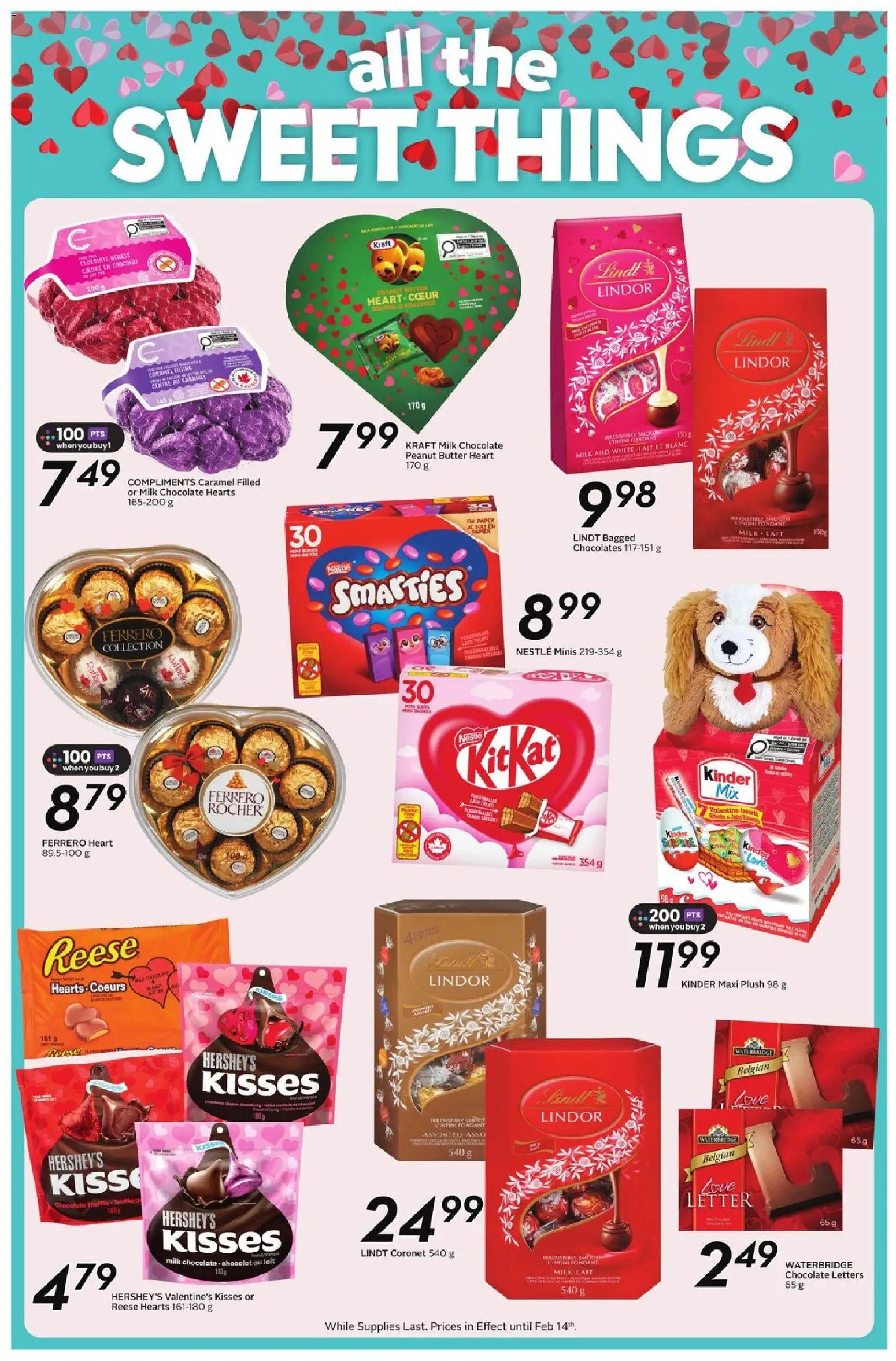 Safeway flyer valid from 12.02.2026 | Page: 19 | Products: Milk, Butter, Chocolate