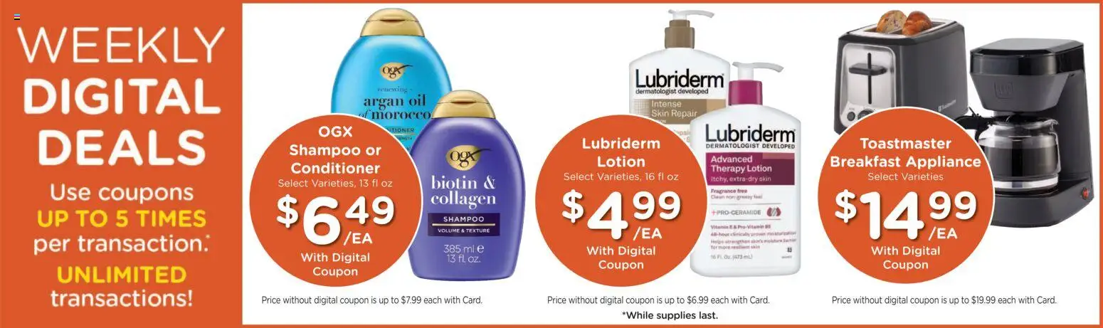 Kroger Weekly Ad - valid from 25.03.2026 | Page: 3 | Products: Vitamin, Biotin, Shampoo, Oil