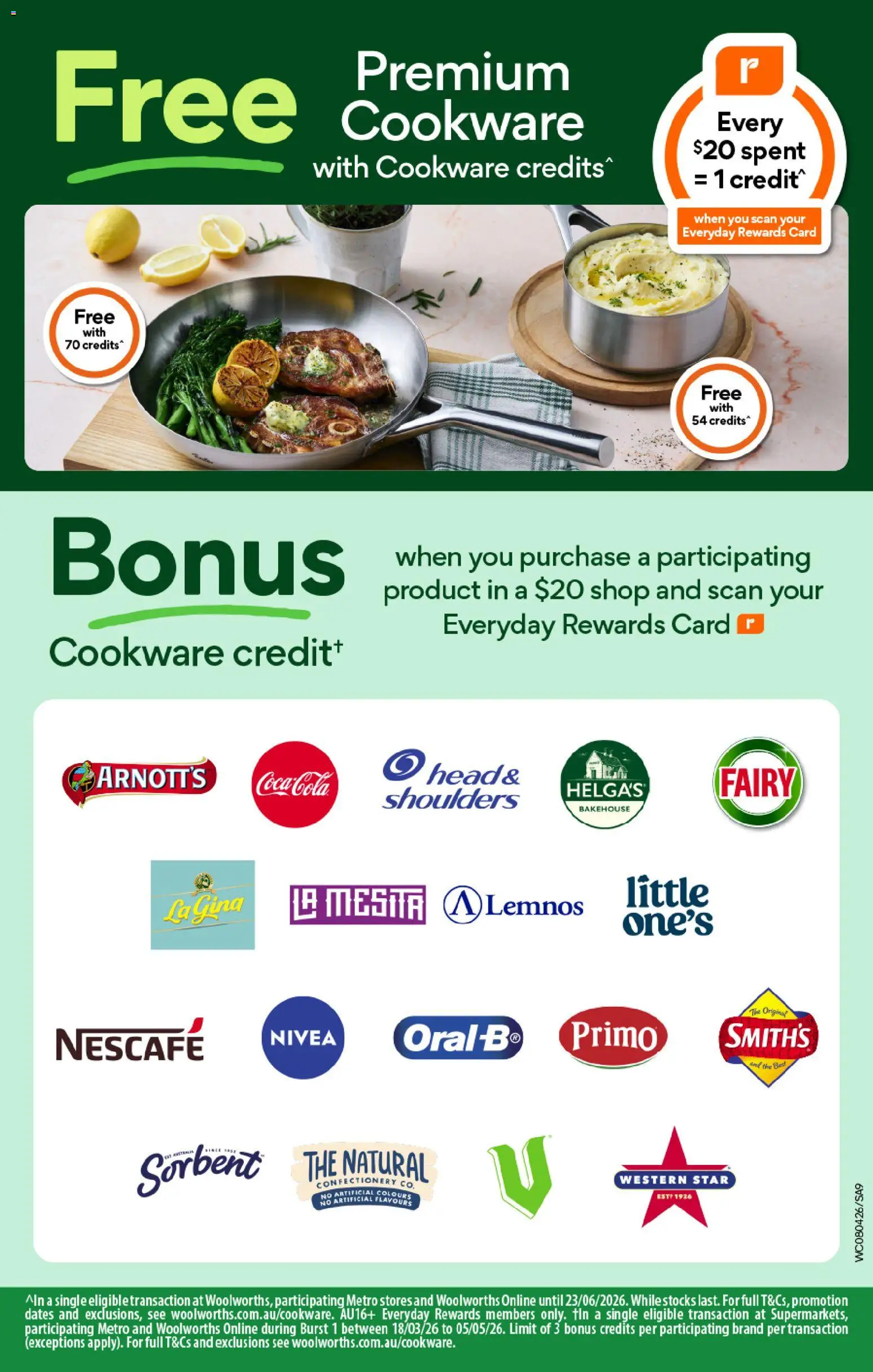 Woolworths catalogue - valid from 08.04.2026 | Page: 9 | Products: Cookware, Nescafe