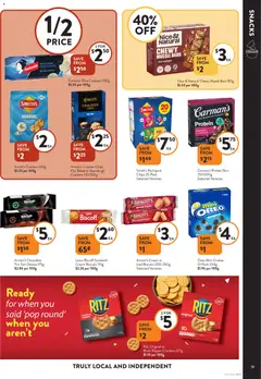 Preview of Foodworks  Catalogue  - valid from 10.12.2025 | Page: 19 | Products: Crackers, Chocolate, Chips, Biscuits