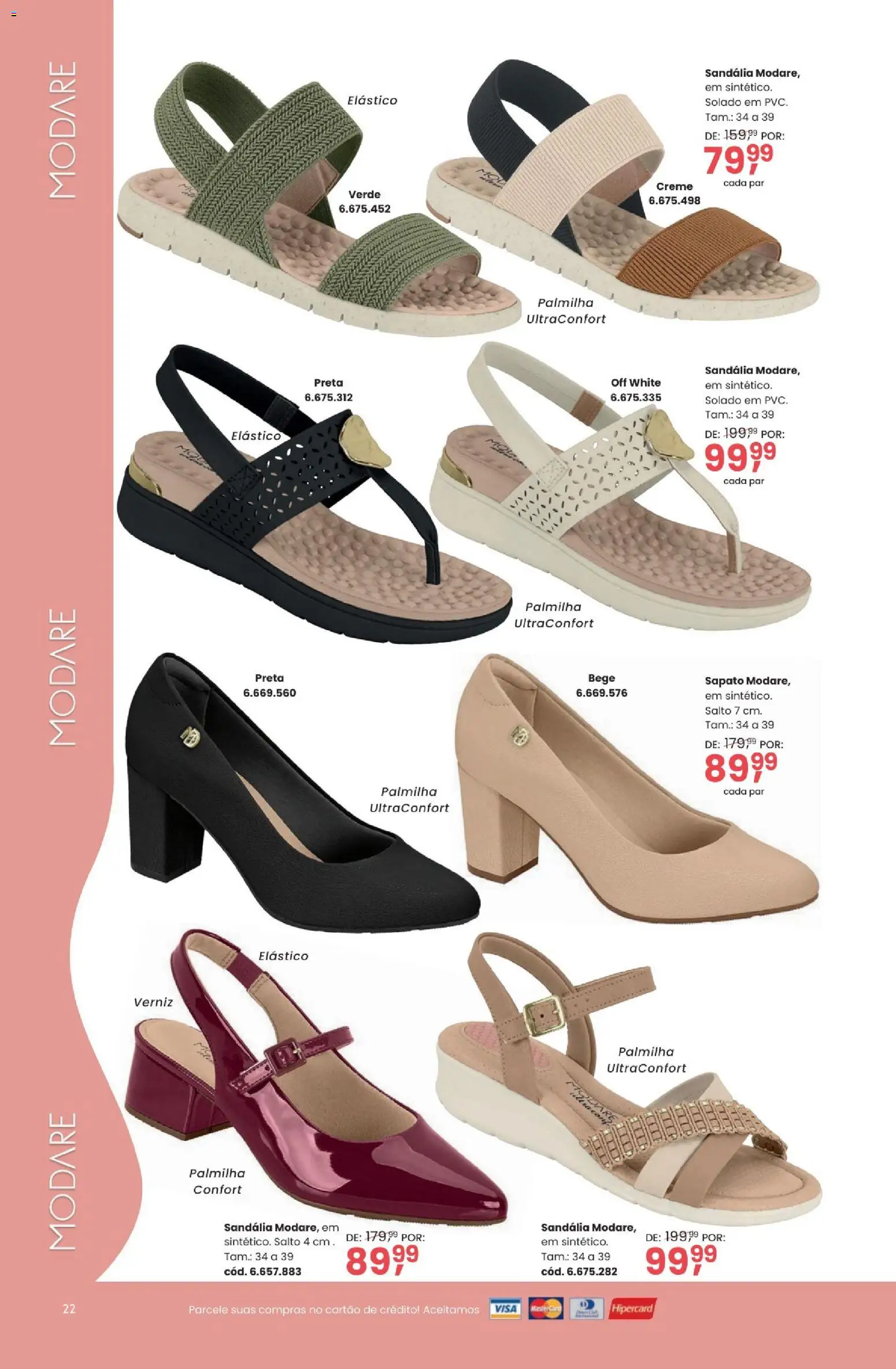 Quatro Estações Folheto - válido de 03.03.2026 | Página: 22 | Produtos: Creme, Verniz, Palmilha