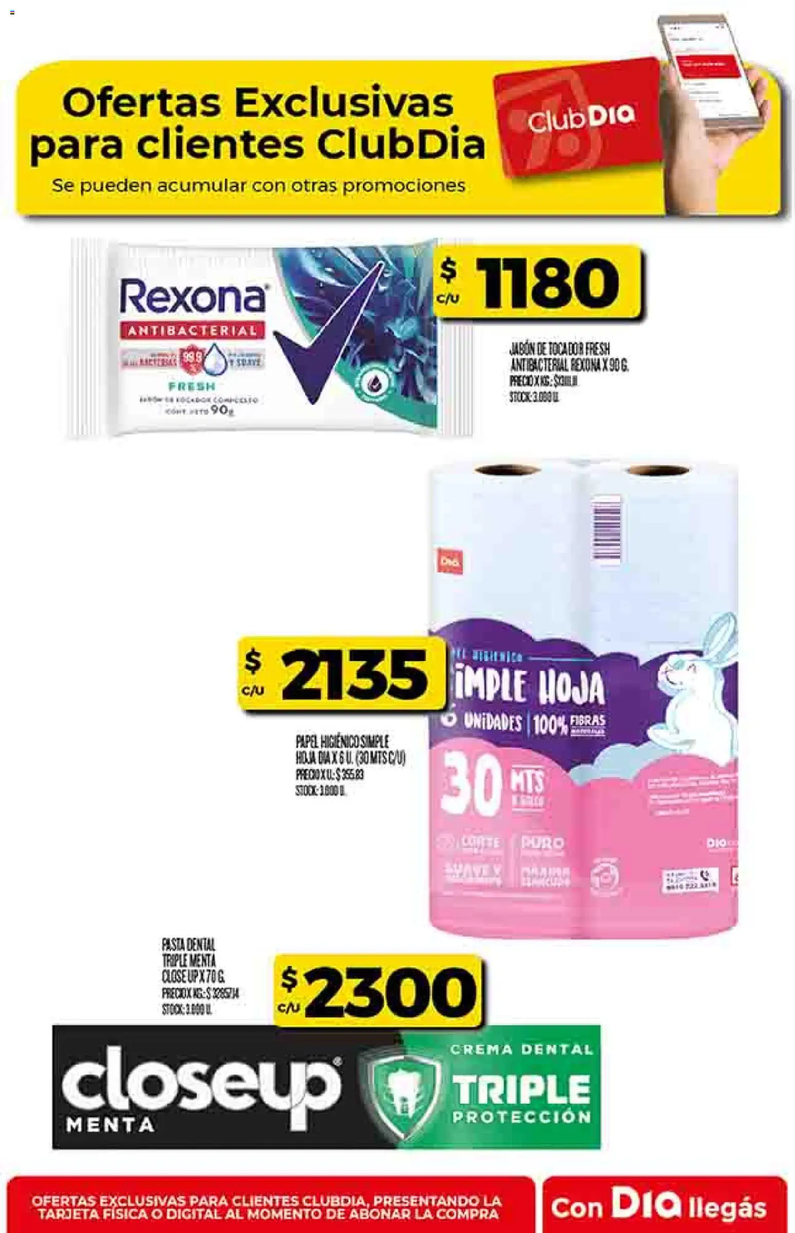 Dia - Ofertas - Salta y Jujuy │ válido desde el 08.04.2026 | Página: 32 | Productos: Papel higiénico, Jabón, Pasta, Crema