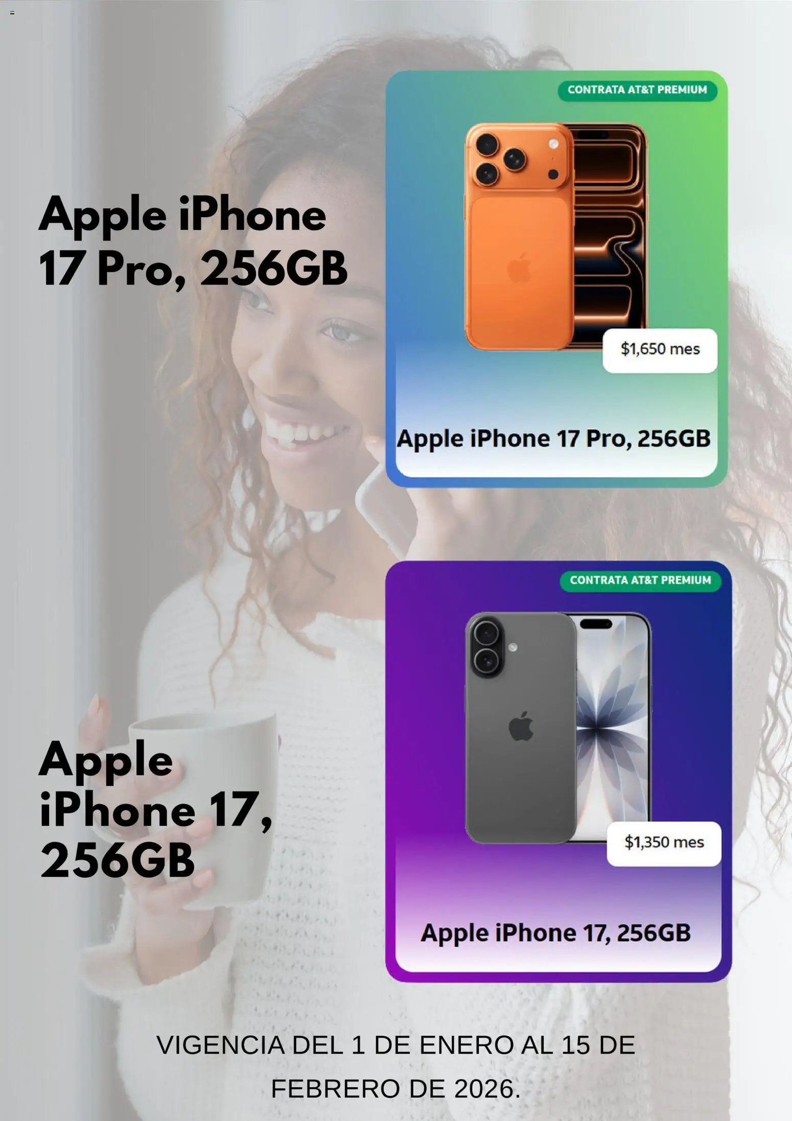 Nuevas ofertas de AT&T válidas en toda la República Mexicana desde el 12.01.2026. ¡Encuentra las mejores ofertas en AT&T catálogo! | Página: 4