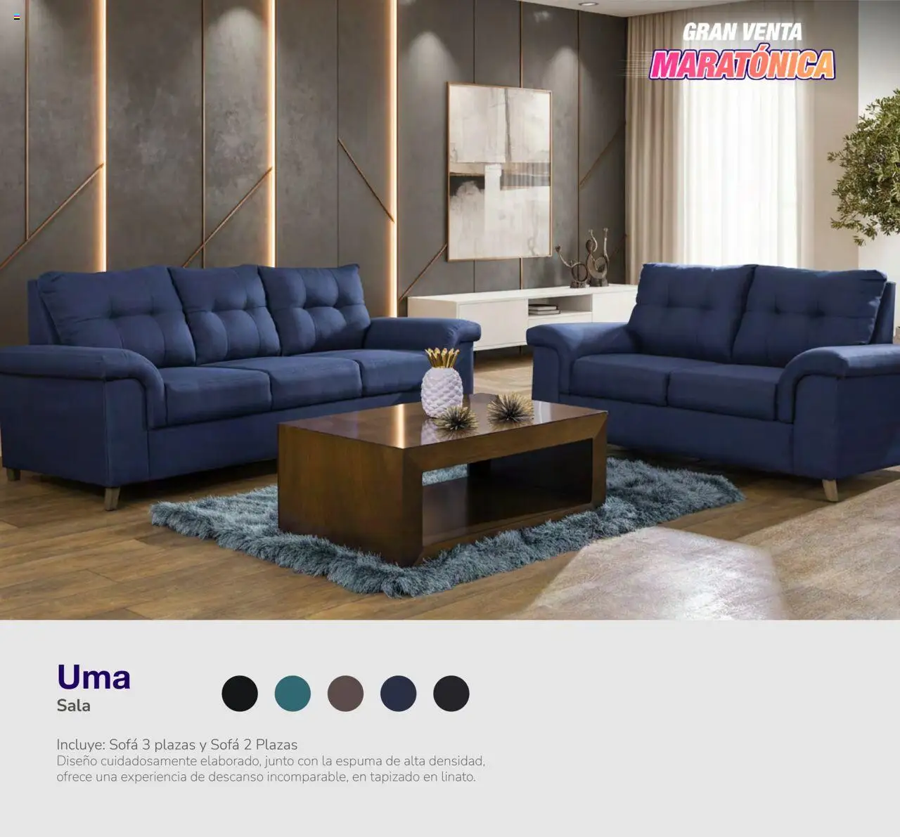 Nuevas ofertas de Muebles Dico válidas en toda la República Mexicana desde el 03.10.2025. ¡Encuentra las mejores ofertas en Muebles Dico - Catálogo Gran Venta Maratónica ! | Página: 28 | Productos: Sofá, Espuma
