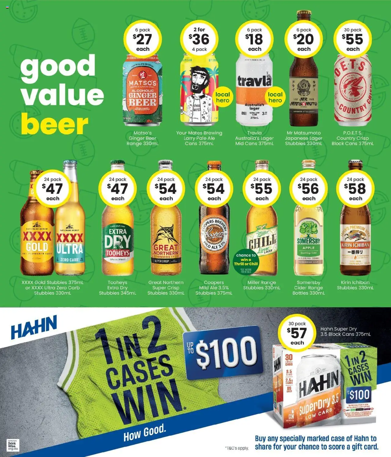 The Bottle-O catalogue - valid from 15.09.2025 | Page: 3 | Products: Ginger, Beer, Lime, Press