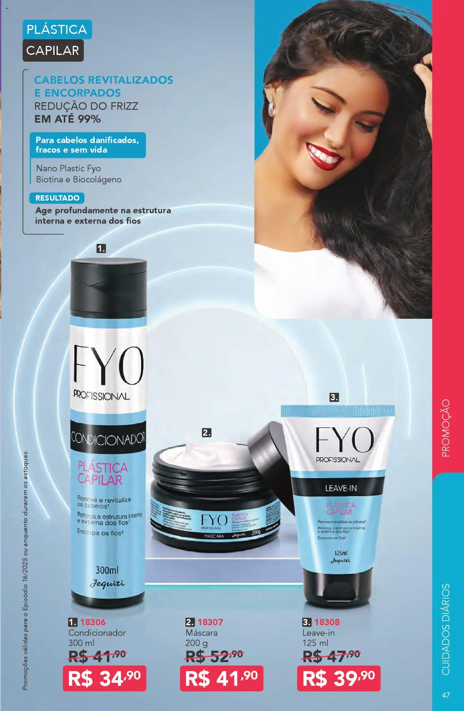 Jequiti Folheto - válido de 11.11.2025 | Página: 47 | Produtos: Condicionador, Pá