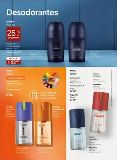 Catálogo Natura válido desde 29.08.2025 | Página: 137 | Productos: Desodorante, Antitranspirante, Bolso, Perfume