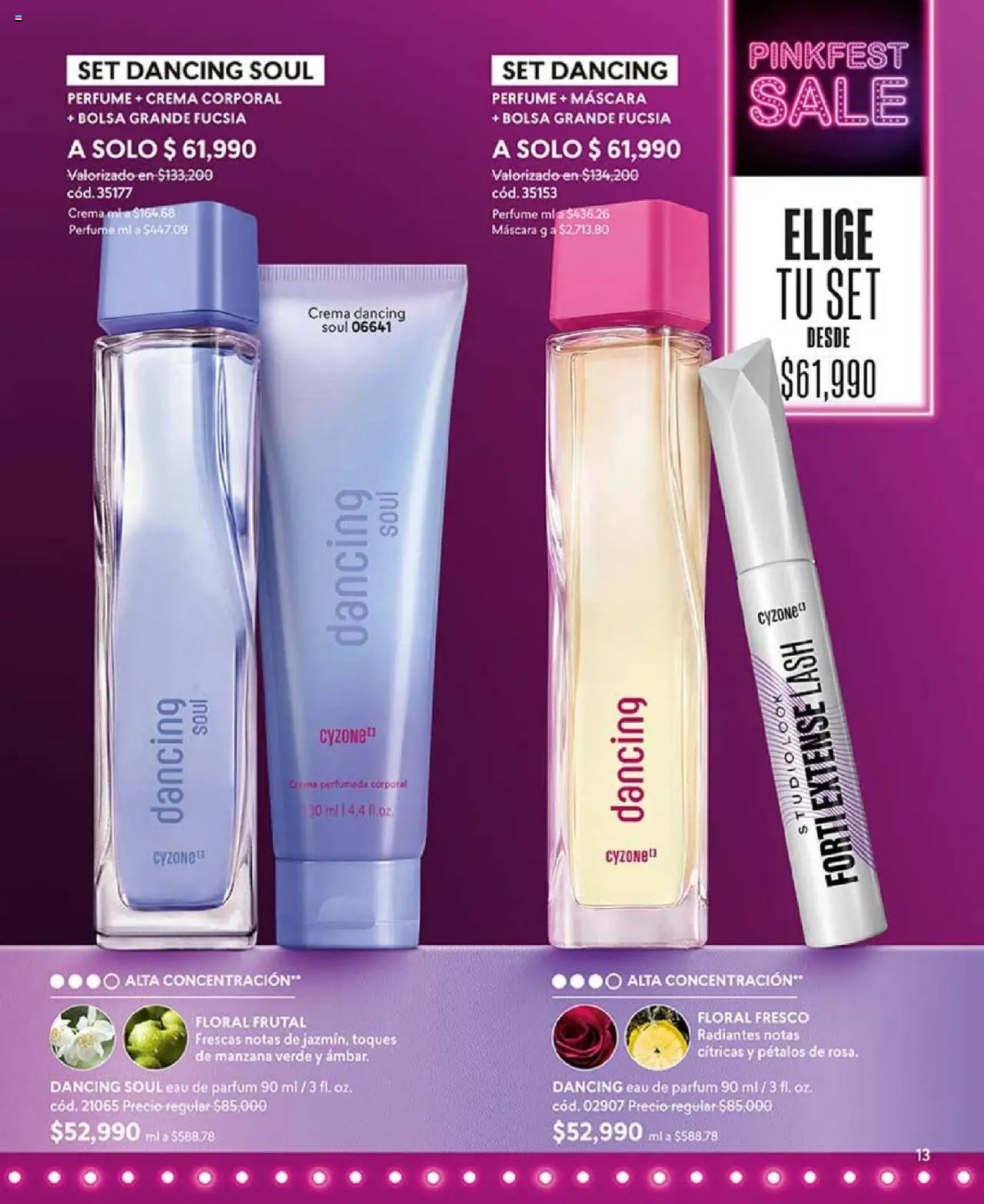 CyZone revista - valida desde el 29.07.2025 | Página: 13 | Productos: Crema, Bolsa, Manzana, Perfume