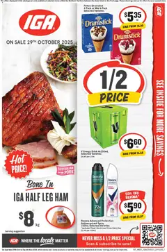 Preview of IGA Catalogue NT - valid from 29.10.2025