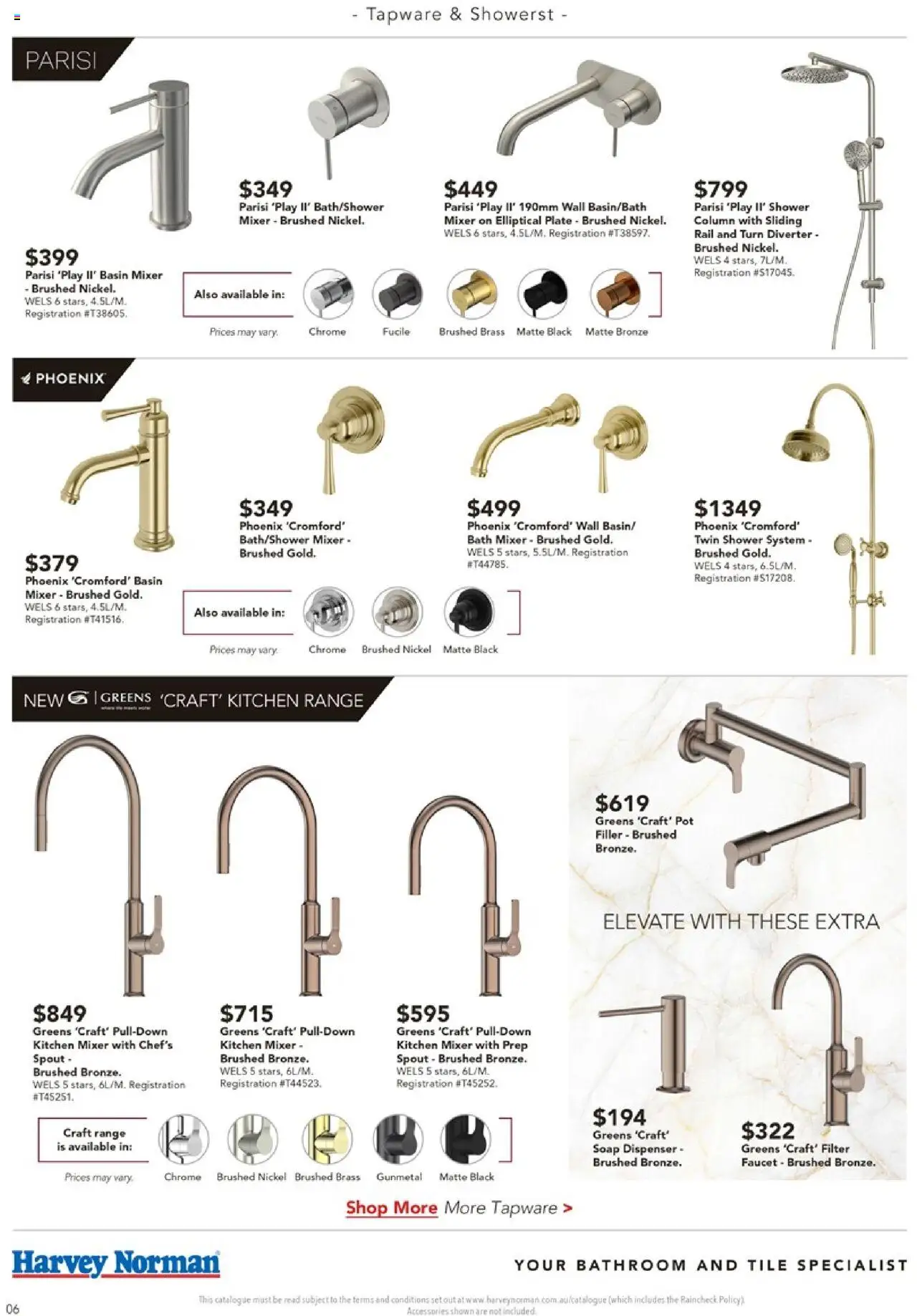 Harvey Norman catalogue - valid from 03.10.2025 | Page: 6 | Products: Pot, Soap, Greens, Mixer