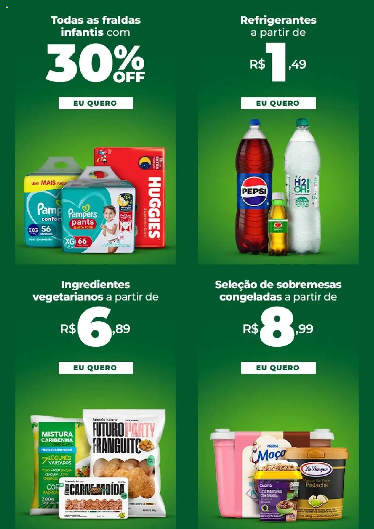 Pão de Açúcar Folheto - válido de 15.09.2025 | Página: 5 | Produtos: Pistache, Carne, Granola, Fraldas