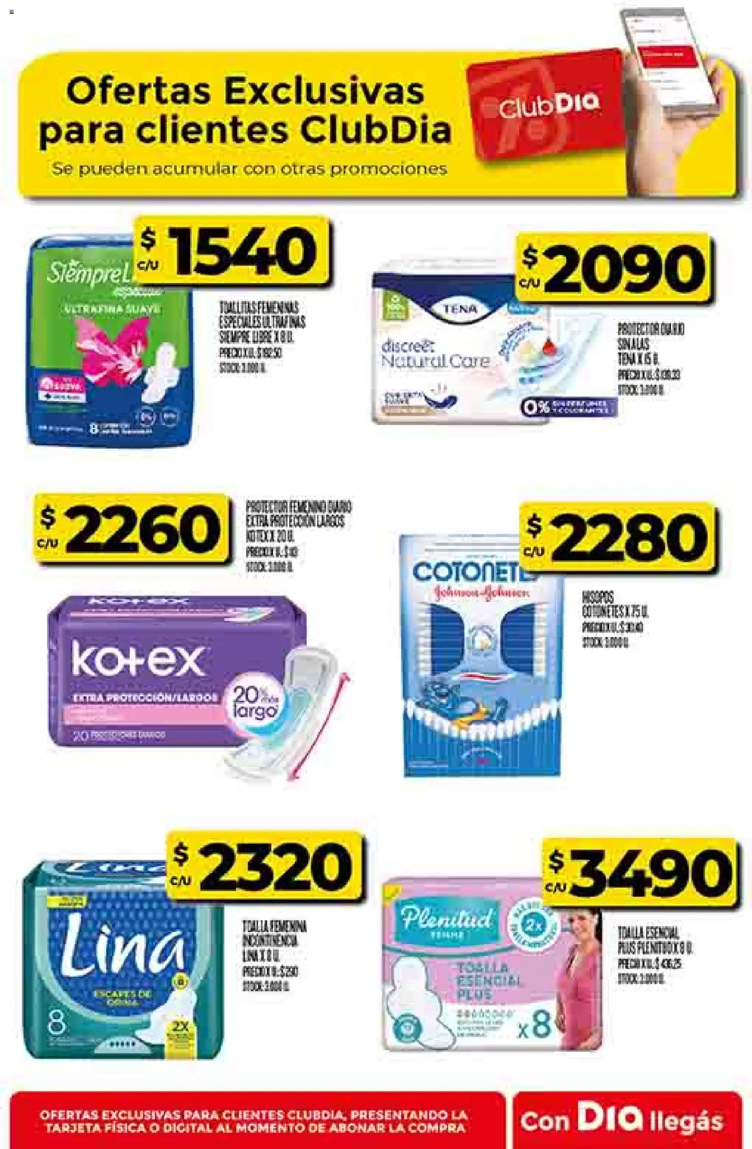 Supermercado DIA Ofertas │ válido desde el 12.11.2025 | Página: 56 | Productos: Toalla, Toallitas femeninas