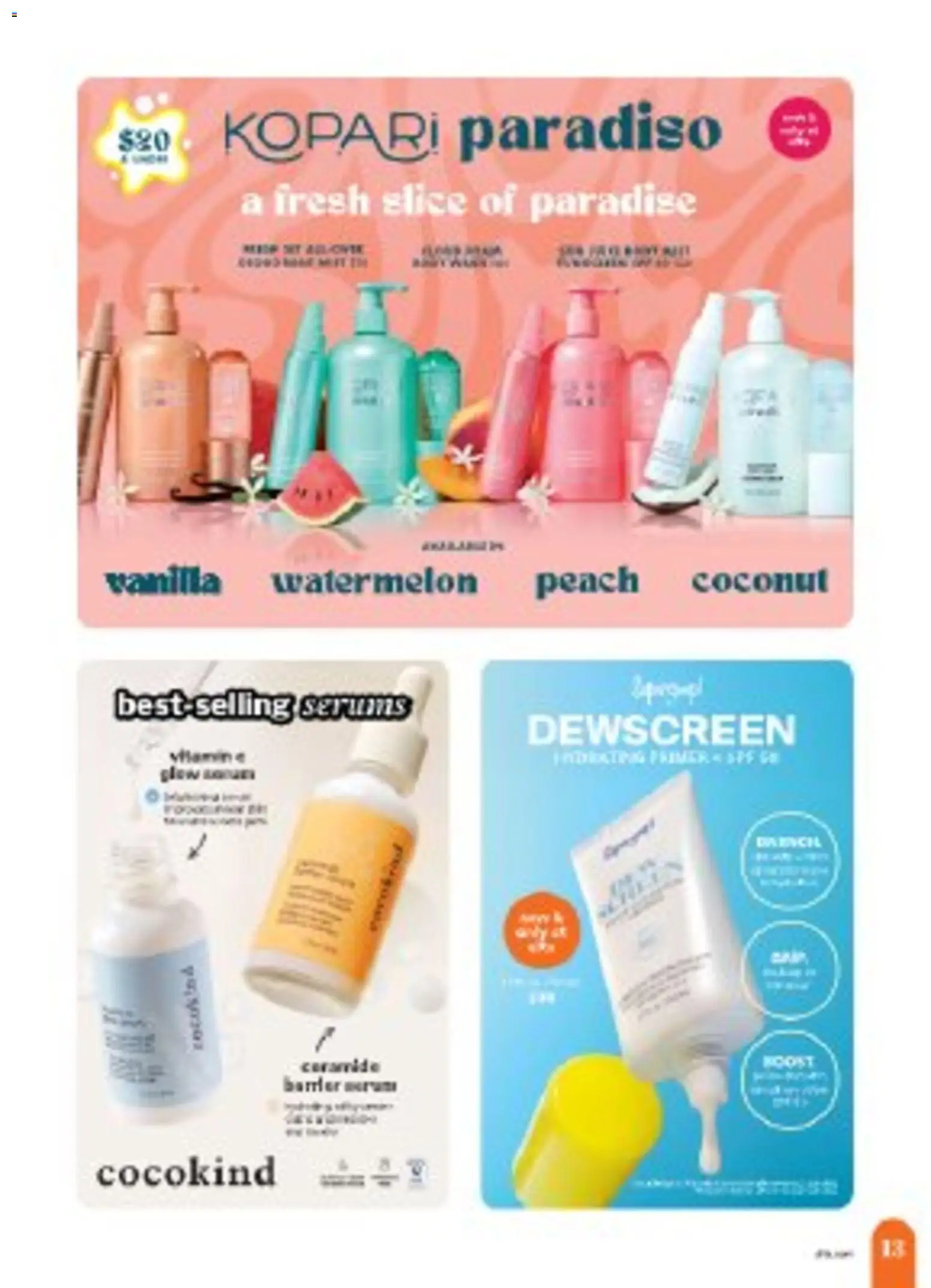 Ulta Beauty Weekly Ad - valid from 28.12.2025 | Page: 13 | Products: Peach, Watermelon