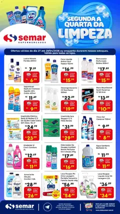 Semar Supermercado - Folheto - Pré-Visualização do folheto da loja Semar Supermercado, válido de 27.04.2026