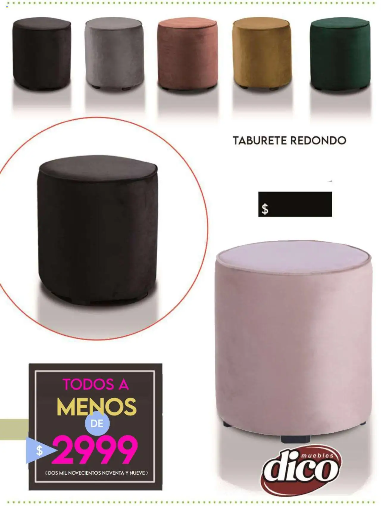 Nuevas ofertas de Muebles Dico válidas en toda la República Mexicana desde el 16.10.2025. ¡Encuentra las mejores ofertas en Muebles Dico - Catálogo Precios Inigualables! | Página: 3