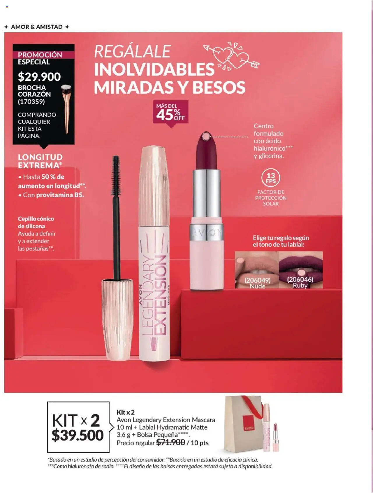 Avon revista - valida desde el 01.08.2025 | Página: 29 | Productos: Bolsa, Brocha, Cepillo, Máscara
