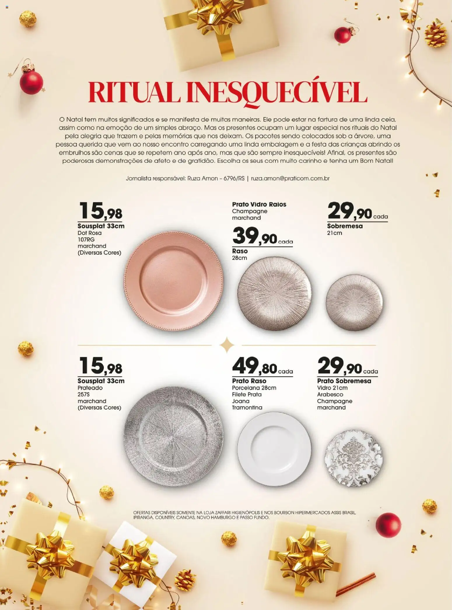 Zaffari Folheto - válido de 08.12.2025 | Página: 2 | Produtos: Champagne, Bourbon, Sousplat