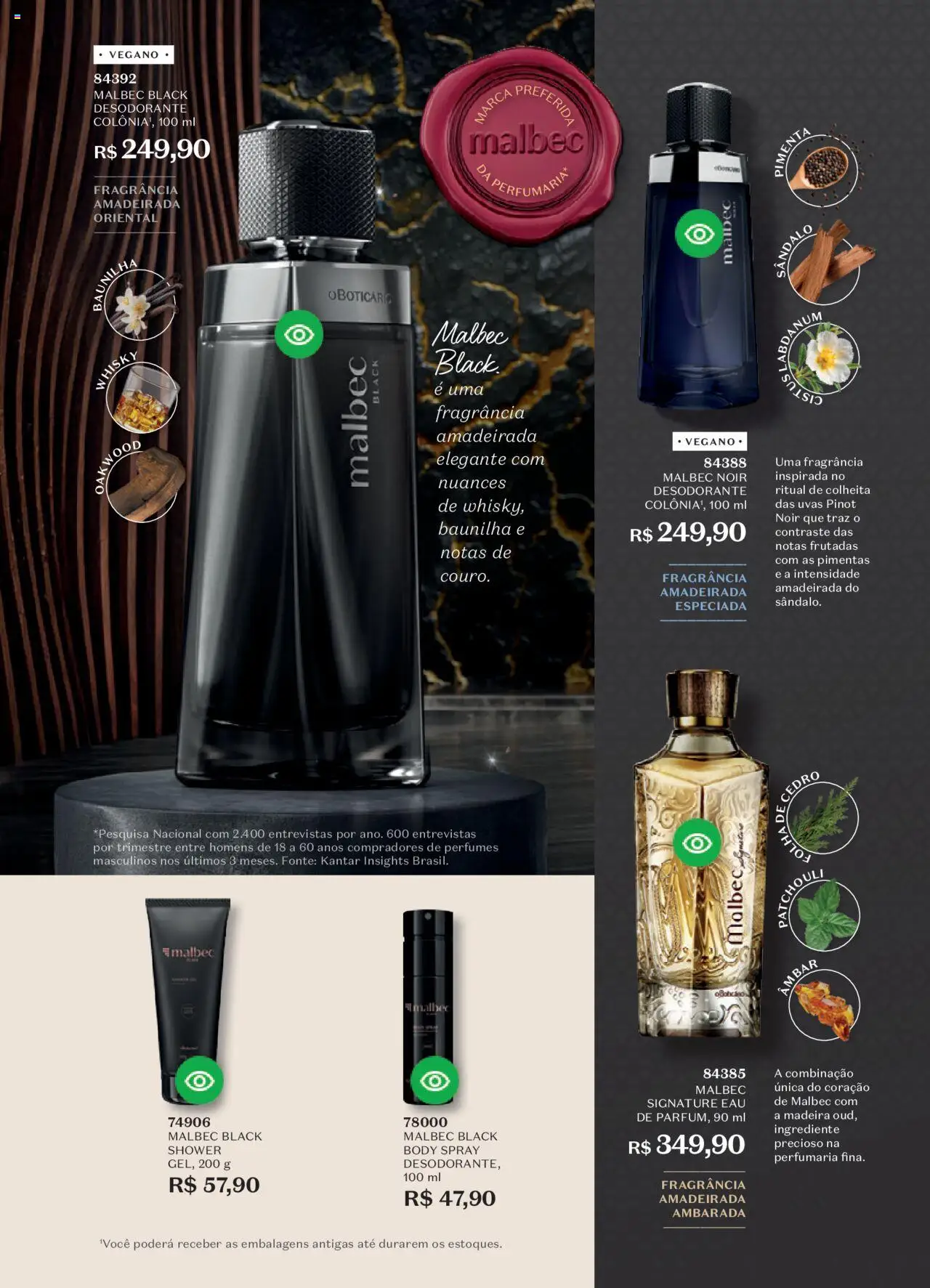 O Boticário Folheto - válido de 11.08.2025 | Página: 51 | Produtos: Fragrância, Pimenta, Desodorante, Body