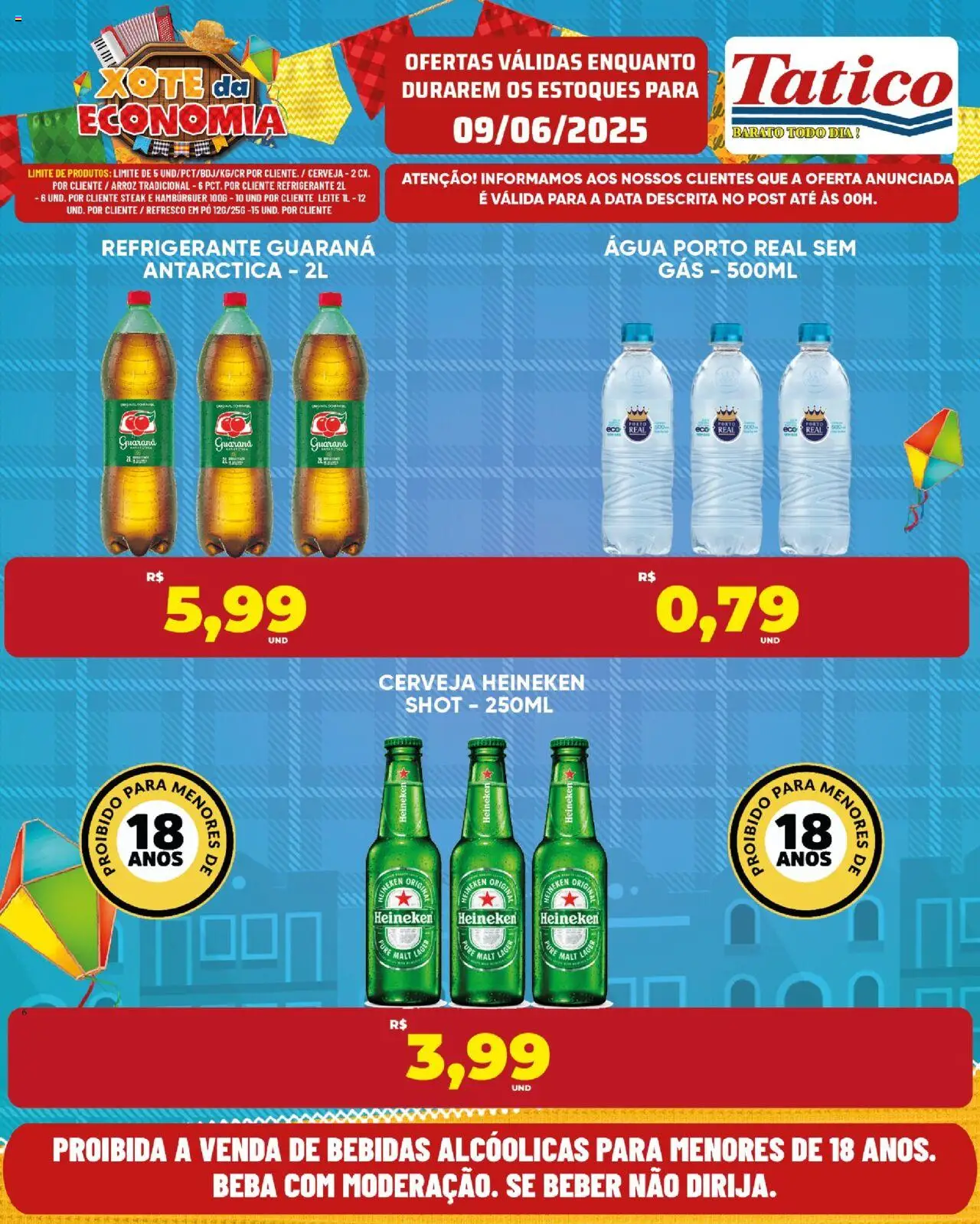 Tatico Folheto - válido de 09.06.2025 | Página: 14 | Produtos: Guaraná, Cerveja Heineken, Heineken, Refrigerante