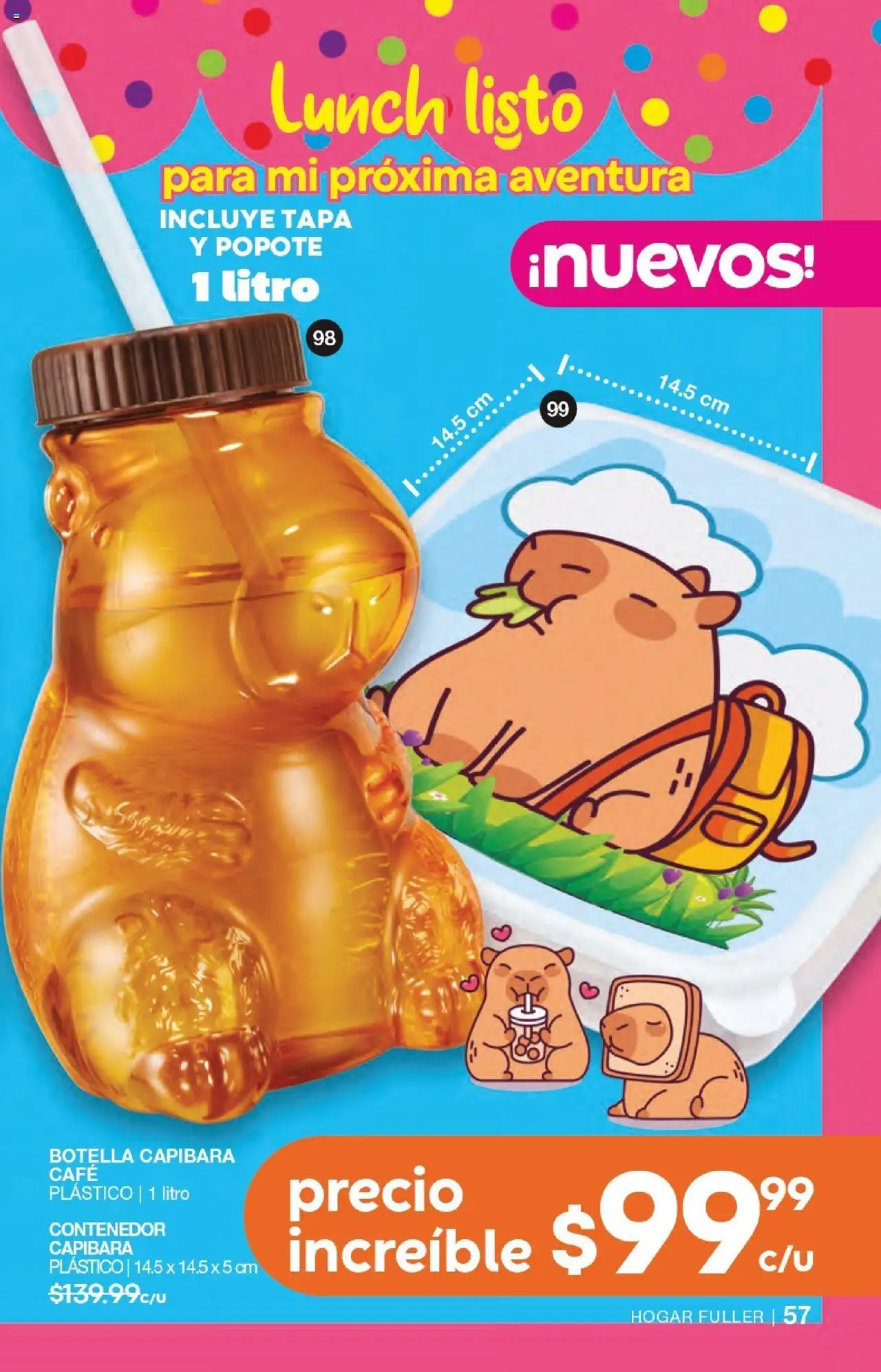 Nuevas ofertas de Fuller válidas en toda la República Mexicana desde el 17.09.2025. ¡Encuentra las mejores ofertas en Fuller - Campaña 12 2025! | Página: 57 | Productos: Café, Contenedor, Botella