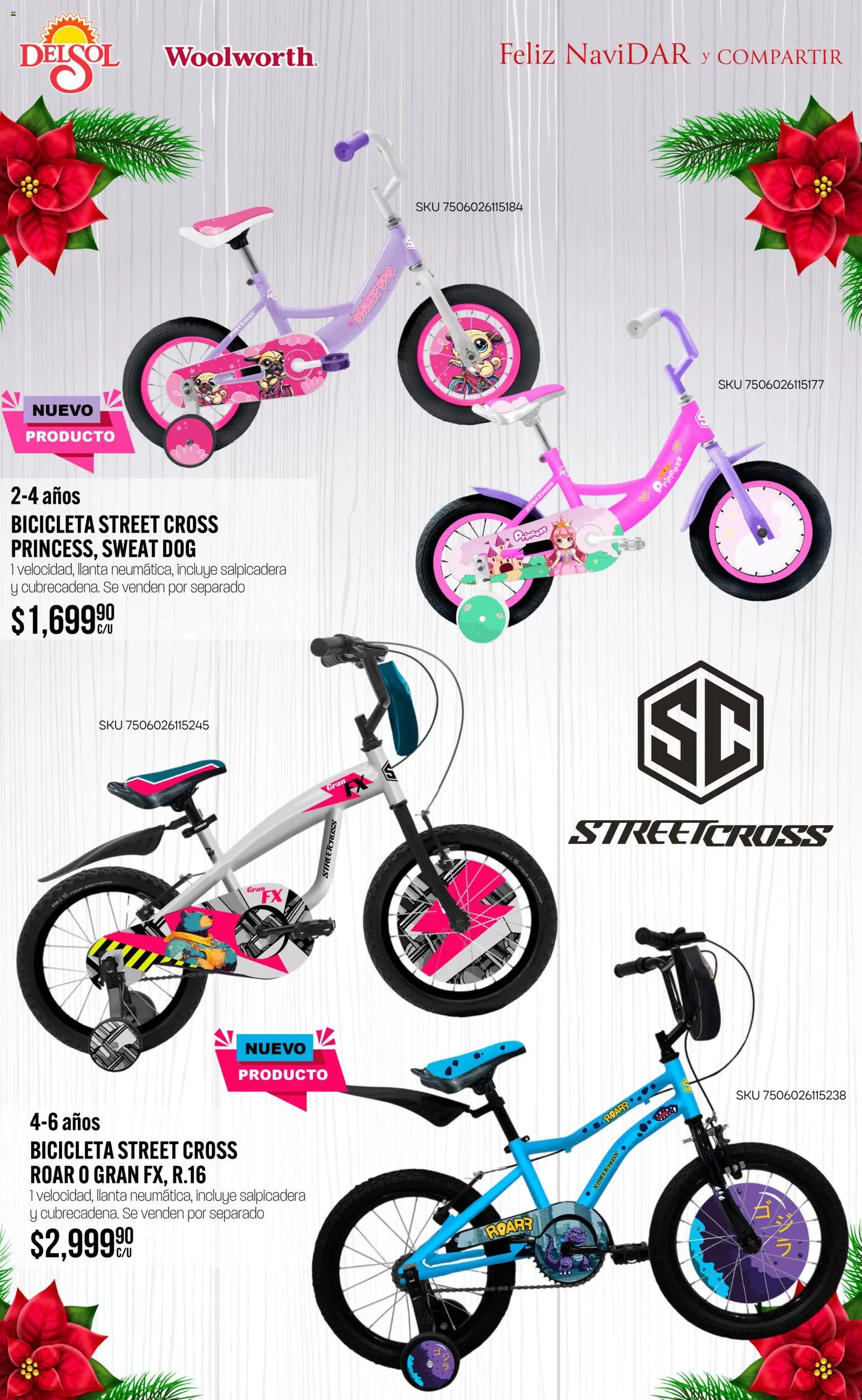 Nuevas ofertas de Del Sol y Woolworth válidas en toda la República Mexicana desde el 06.11.2025. ¡Encuentra las mejores ofertas en Del Sol y Woolworth catálogo Regalos 2025! | Página: 25