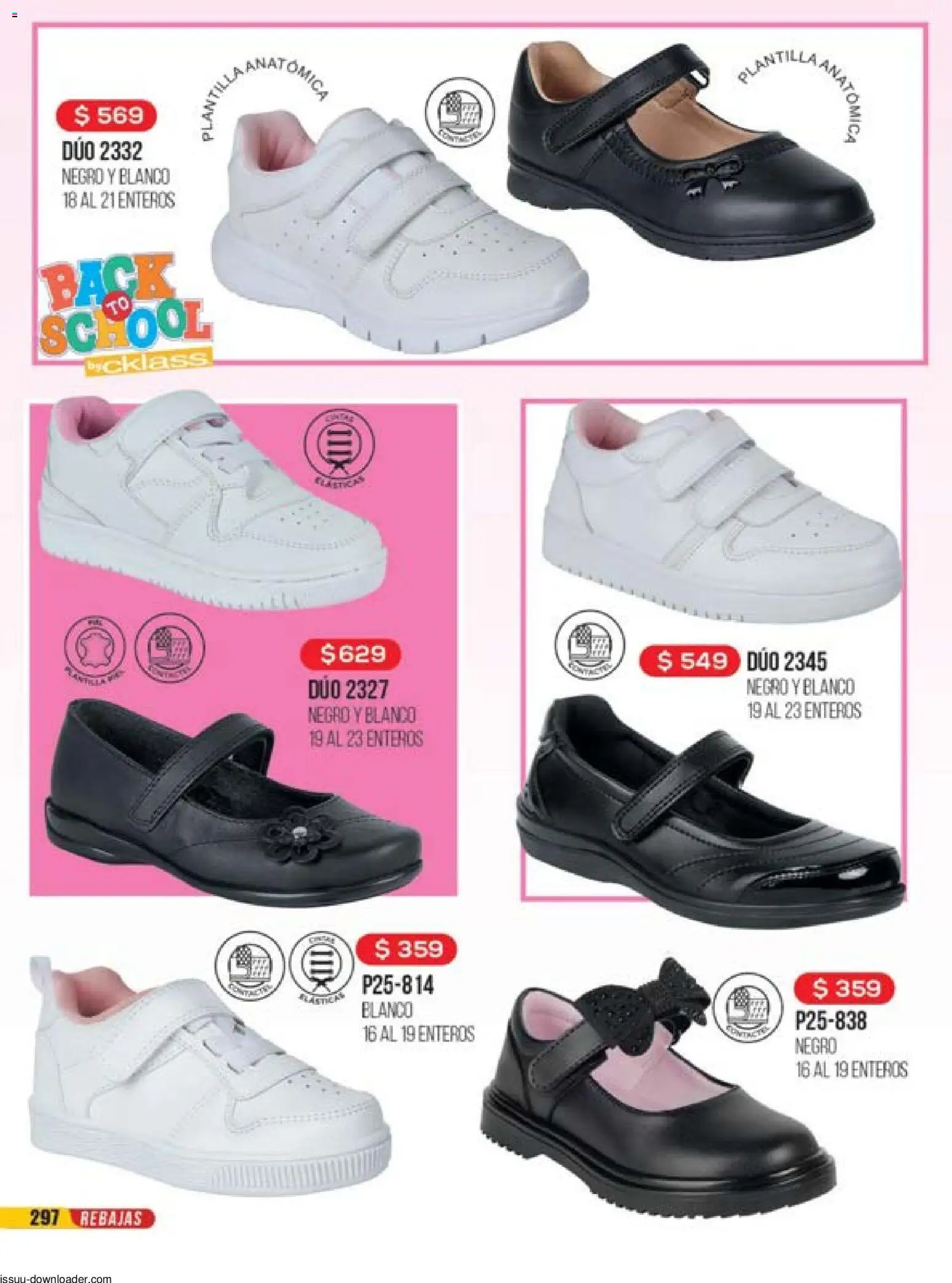 Nuevas ofertas de Cklass válidas en toda la República Mexicana desde el 31.10.2025. ¡Encuentra las mejores ofertas en Cklass catálogo Súper Rebajas Calzado! | Página: 298